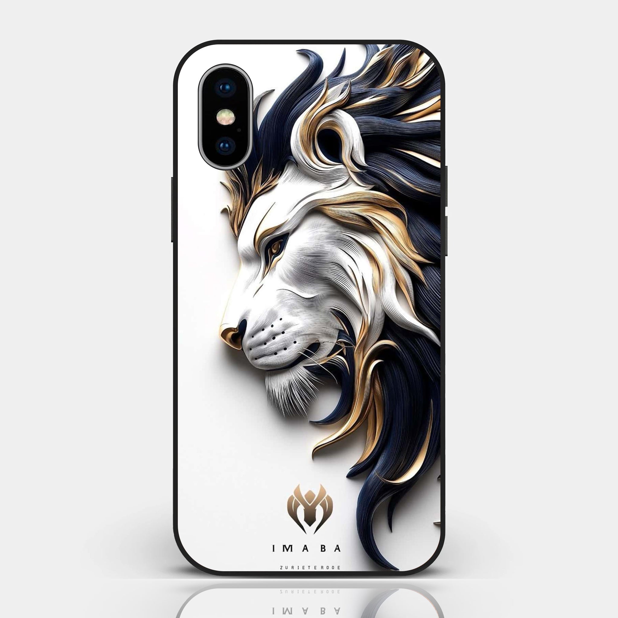 iPhone XS Max Design-063 Premium Glossy Phone Case
