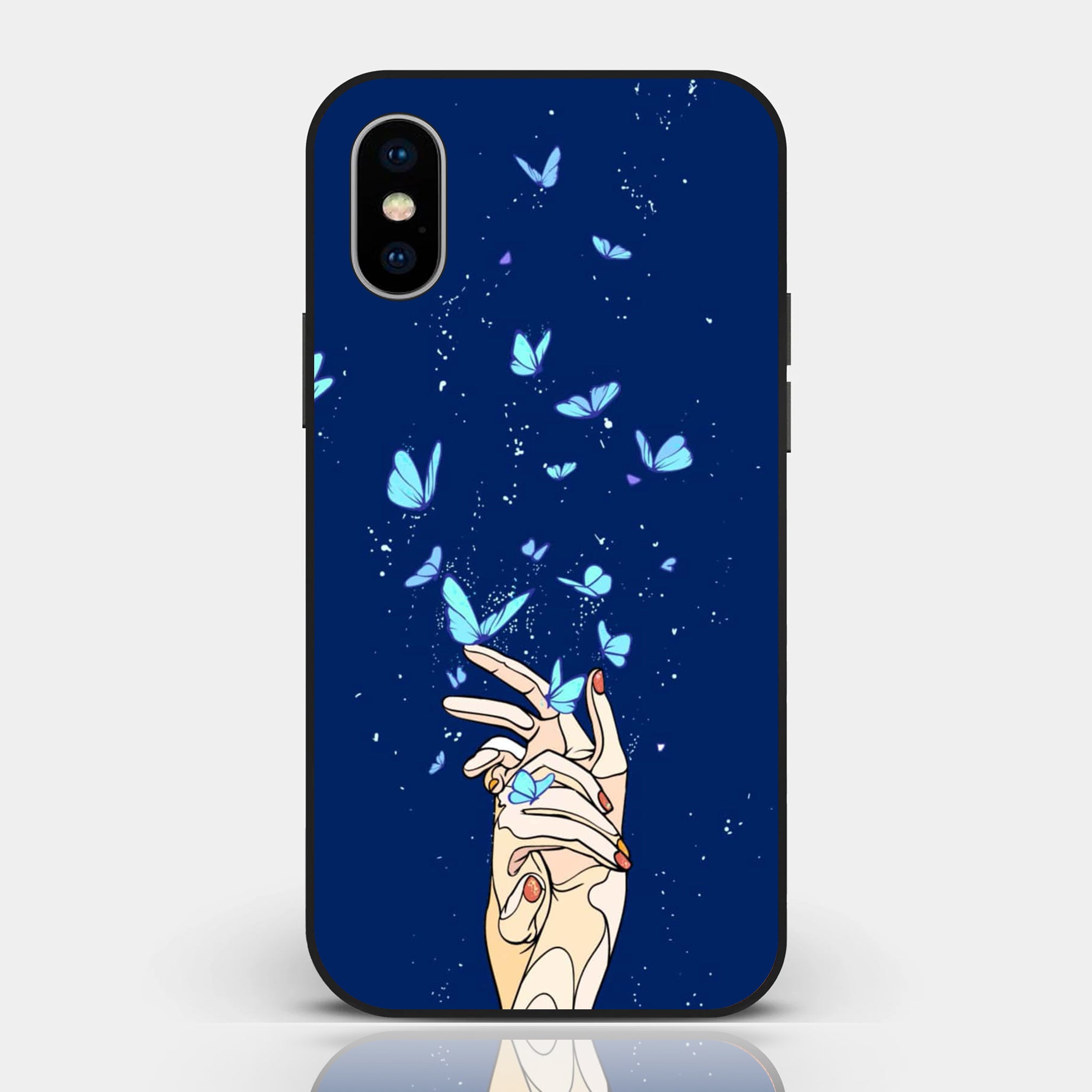 iPhone XS Max Design-084 Premium Glossy Phone Case