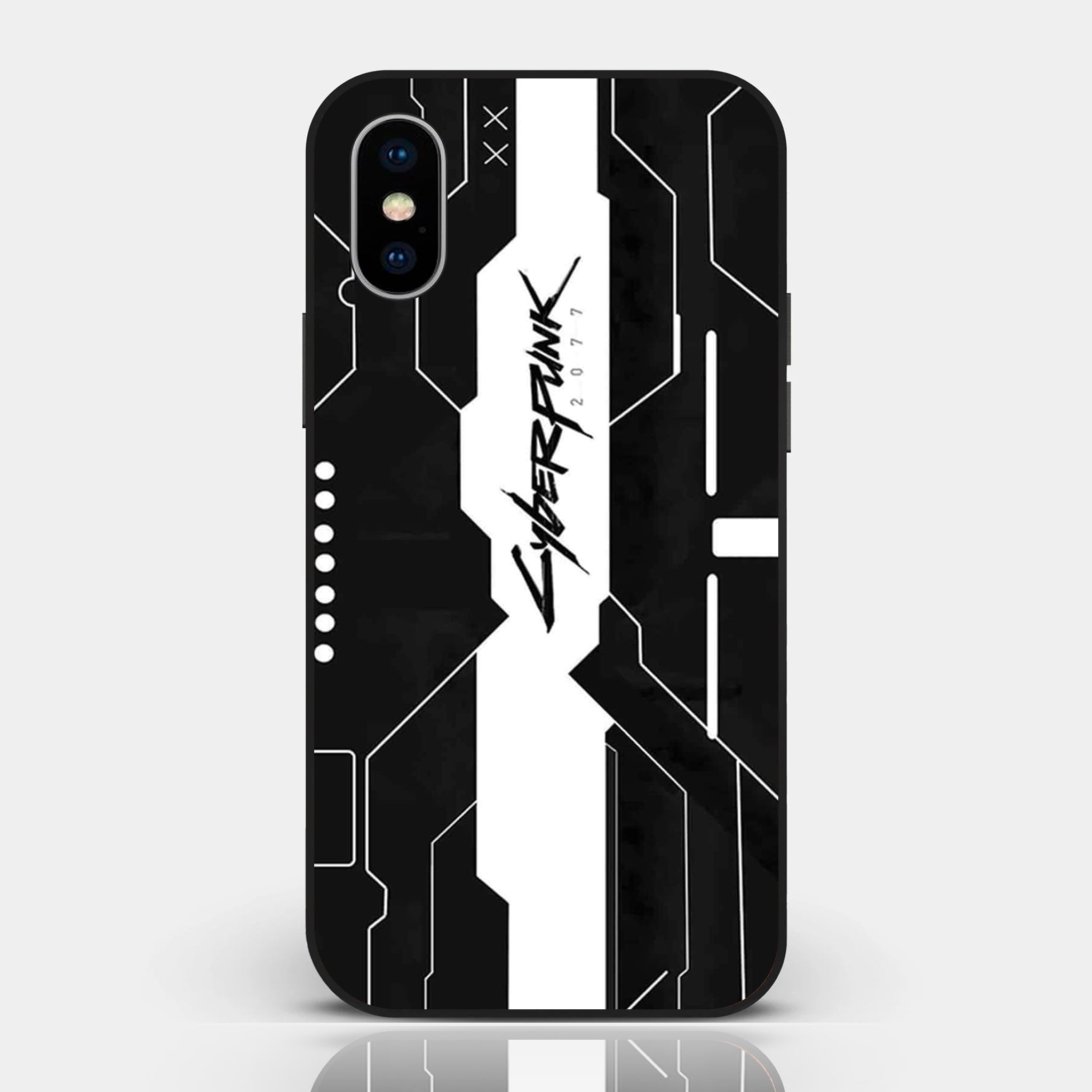 iPhone XS Max Design-085 Premium Glossy Phone Case