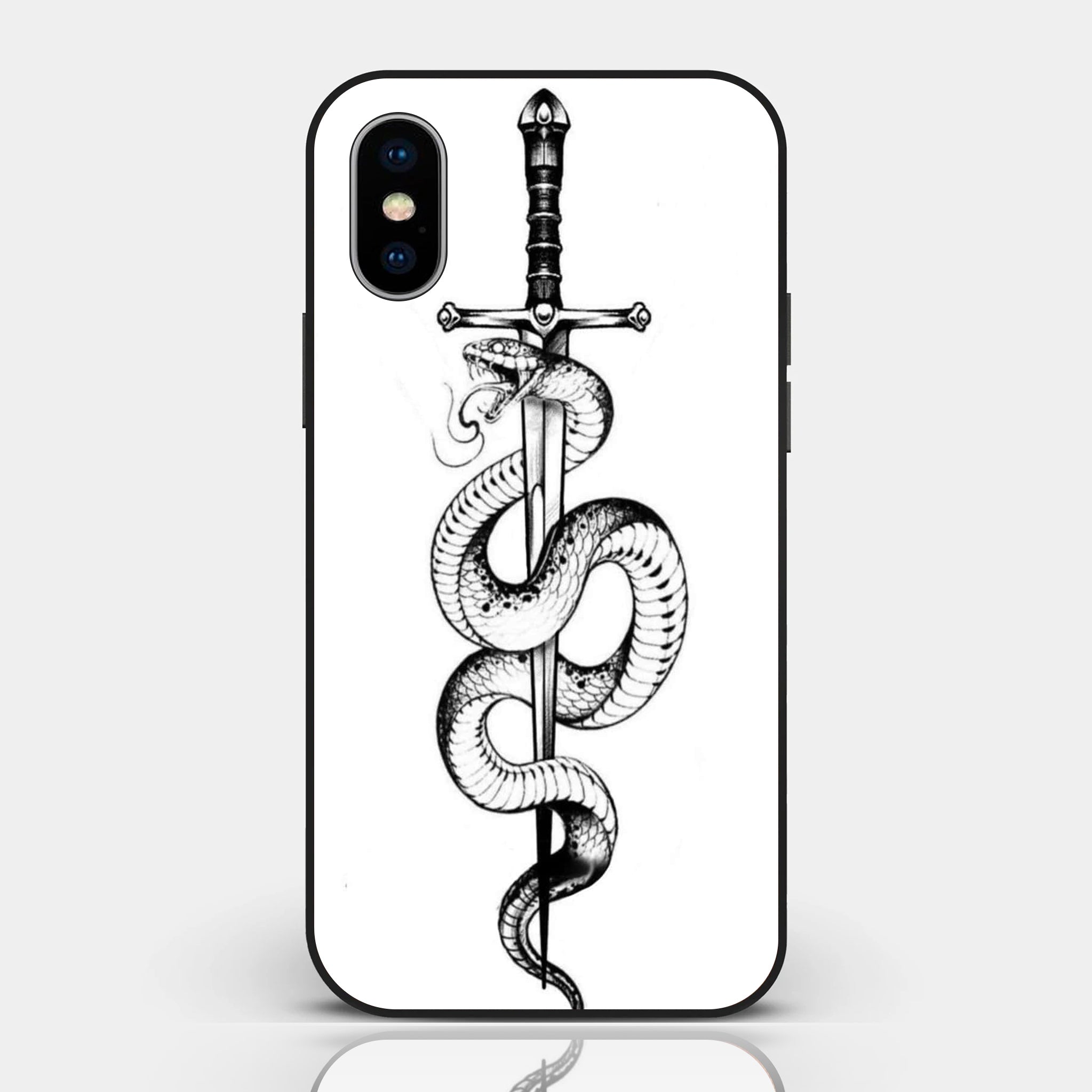 iPhone XS Max Design-136 Premium Glossy Phone Case