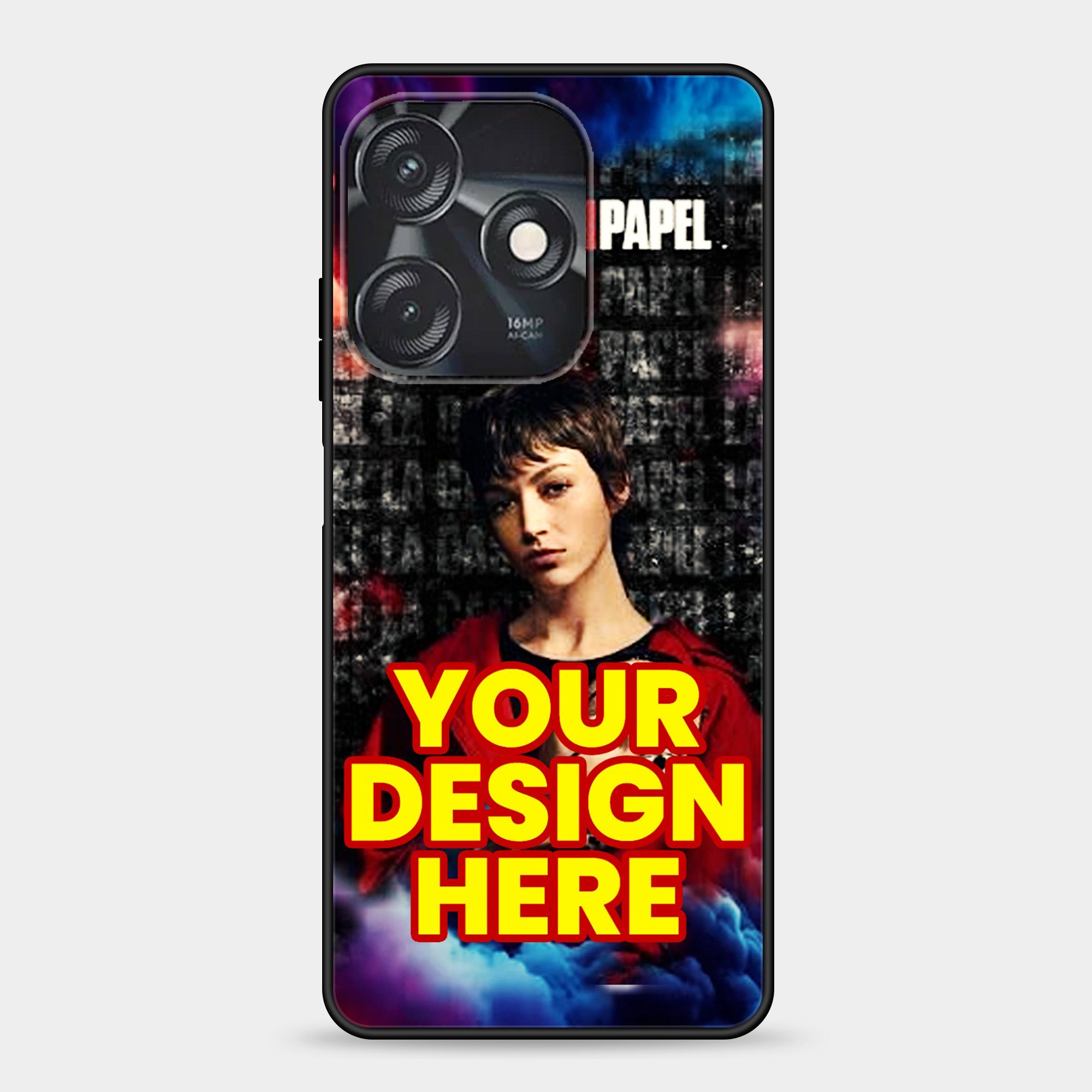 Tecno Spark 10C Customized Own Premium Glossy Phone Case