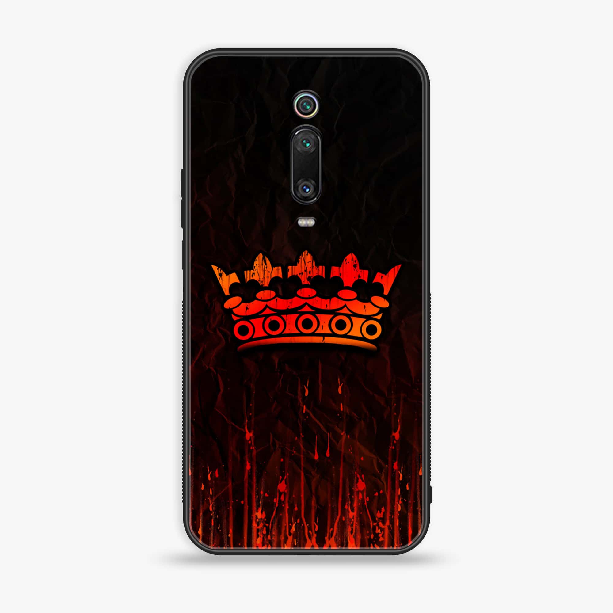 Xiaomi Mi 9T - King Series V2.0 - Premium Printed Glass soft Bumper shock Proof Case