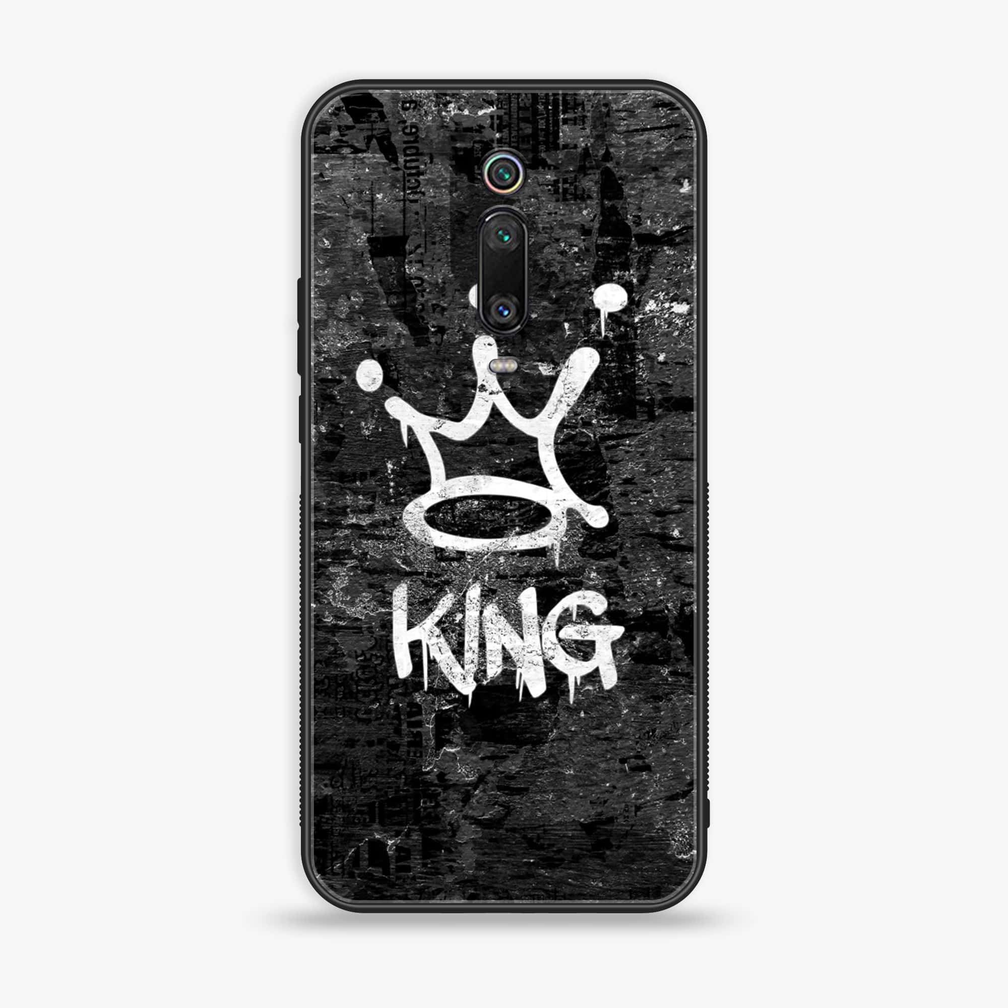 Xiaomi Mi 9T - King Series V2.0 - Premium Printed Glass soft Bumper shock Proof Case