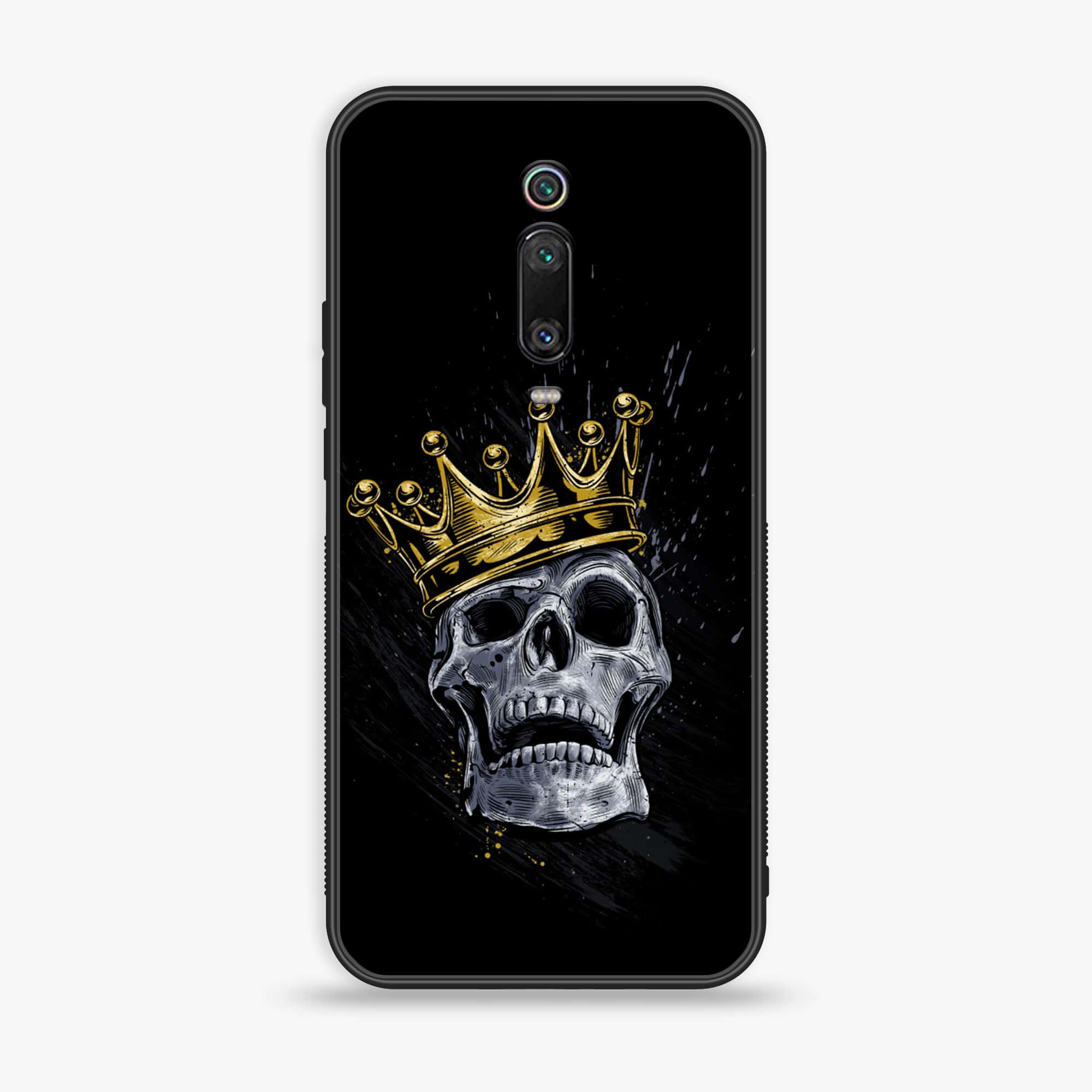 Xiaomi Mi 9T - King Series V2.0 - Premium Printed Glass soft Bumper shock Proof Case