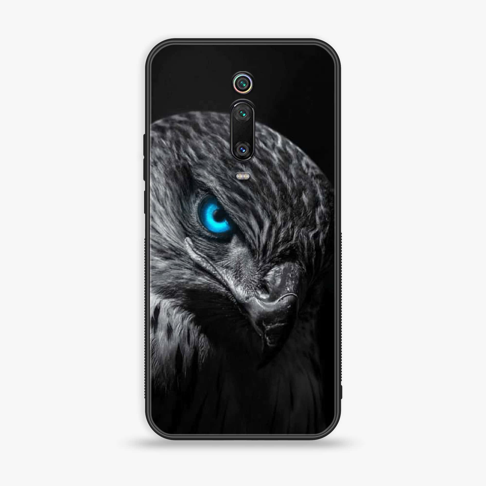 Xiaomi Mi 9T - Black Art Series - Premium Printed Glass soft Bumper shock Proof Case