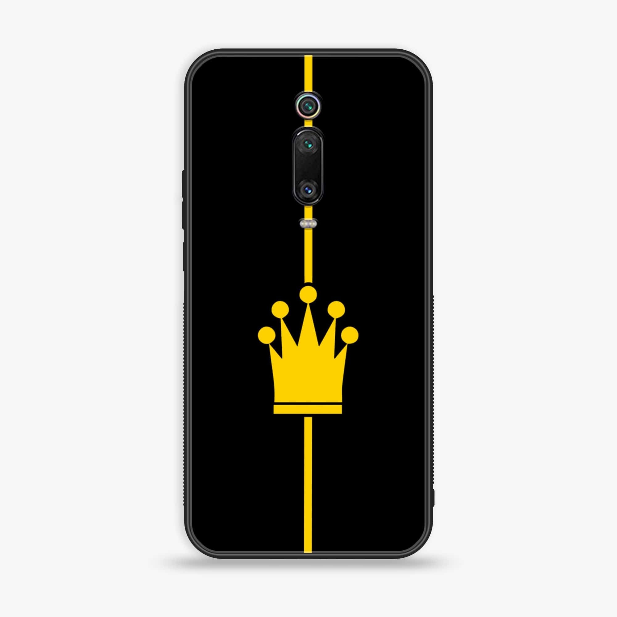 Xiaomi Mi 9T - King Series V2.0 - Premium Printed Glass soft Bumper shock Proof Case