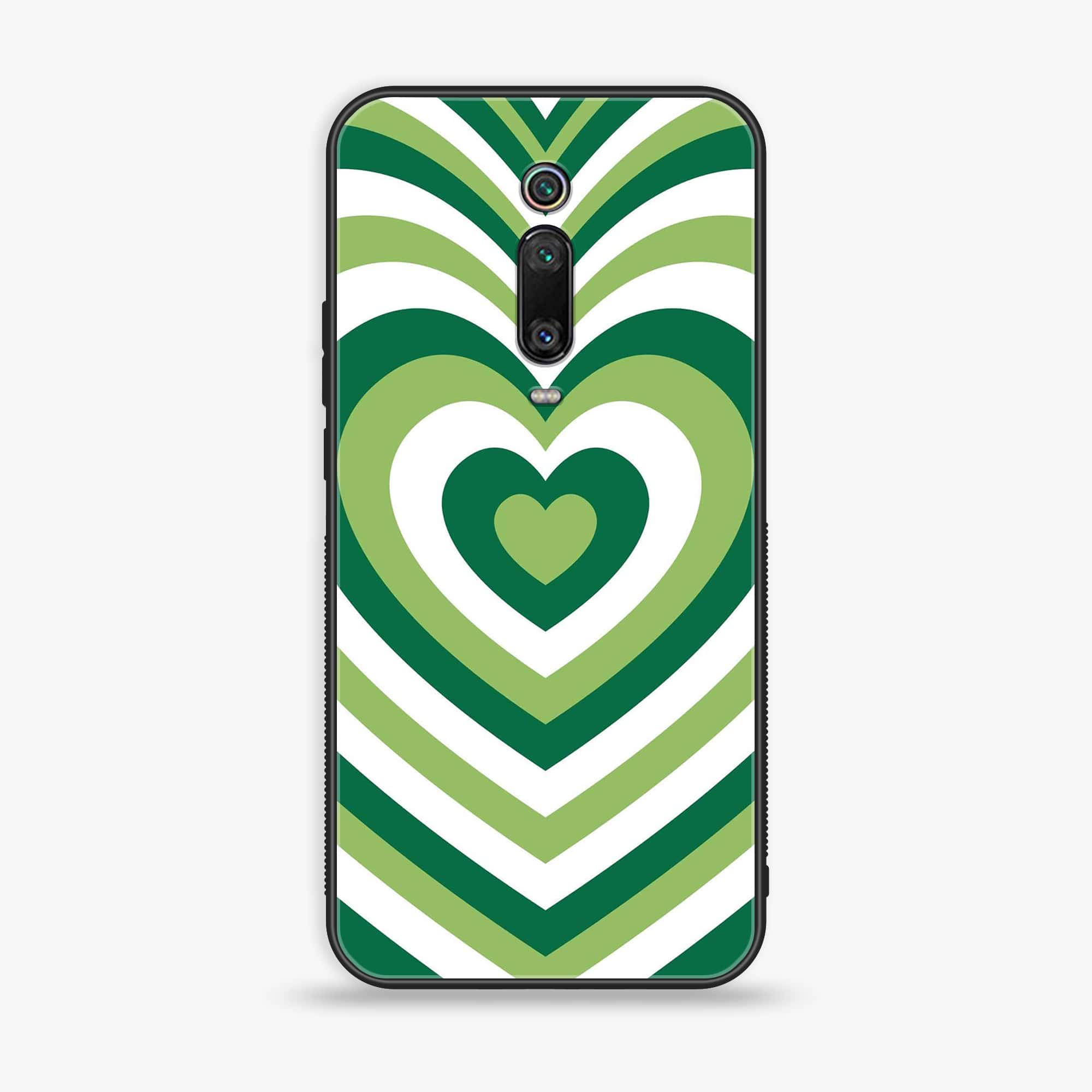 Xiaomi Mi 9T - Heart Beat Series - Premium Printed Glass soft Bumper shock Proof Case
