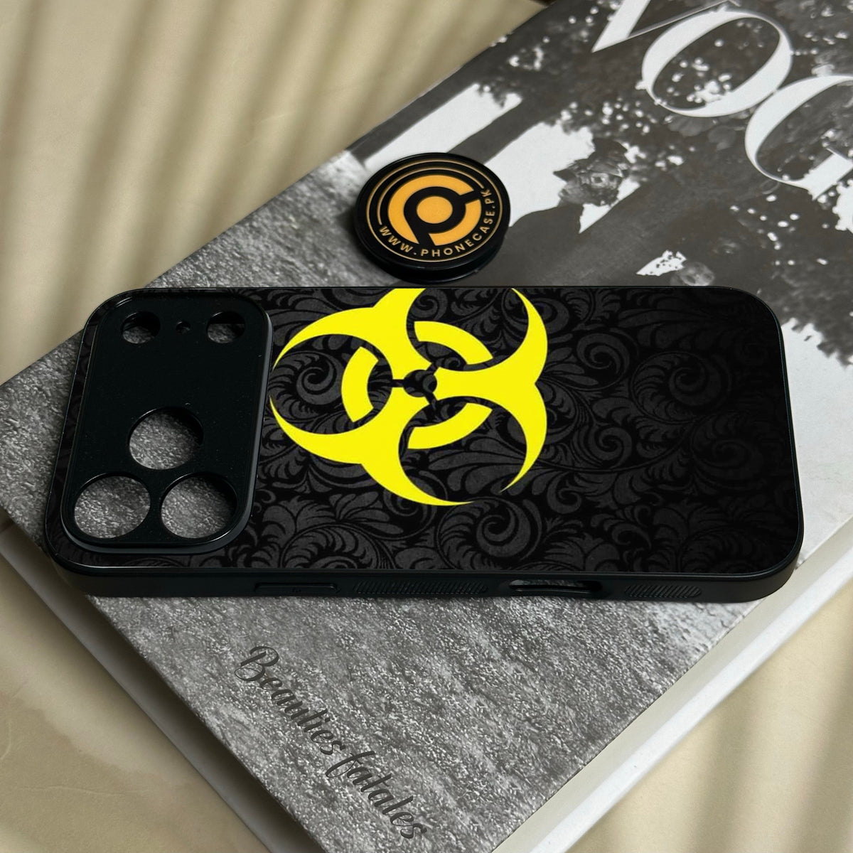 Iphone 18 Pro - Biohazard Design 10 - Premium Metal Printed Soft Bumper Shock Proof Case