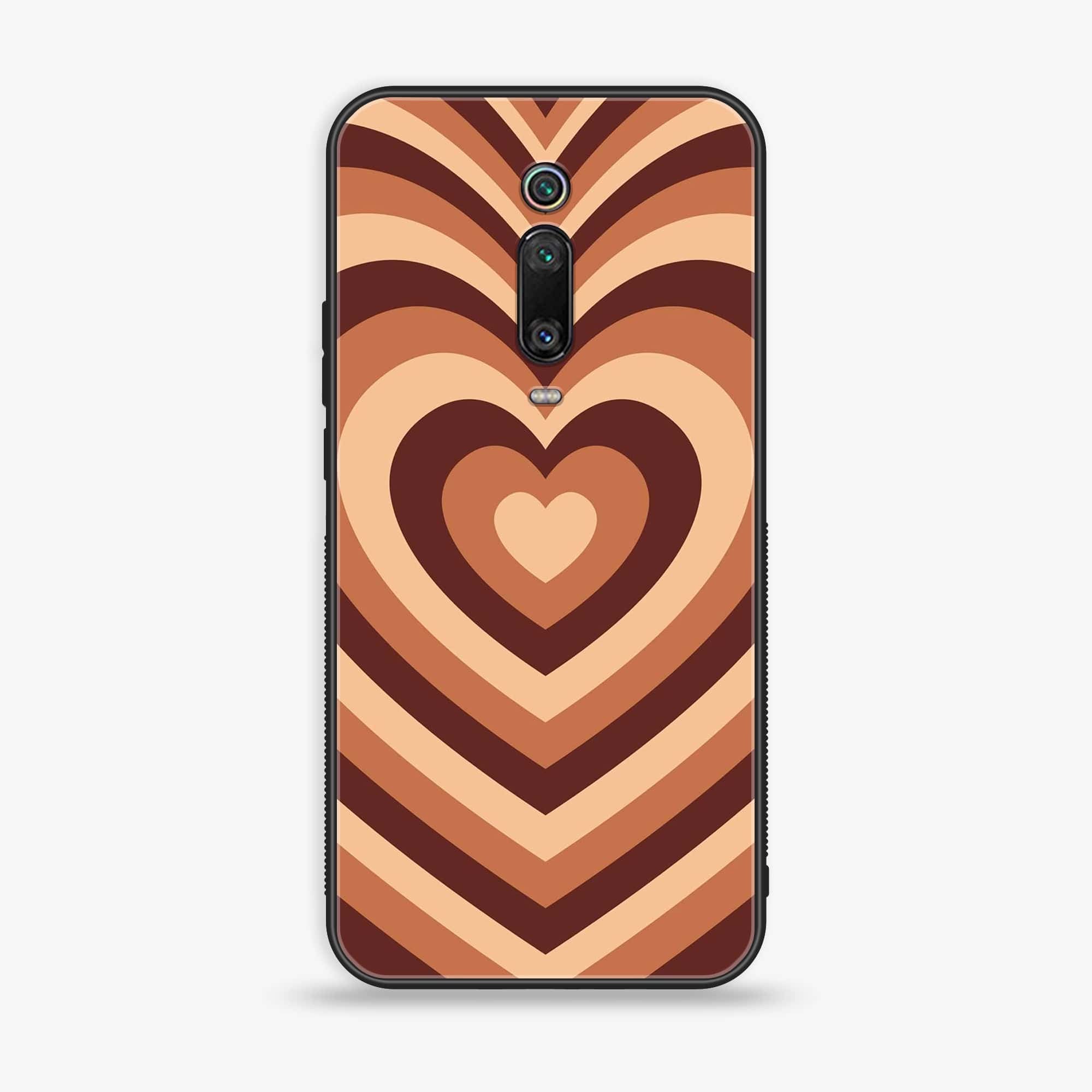 Xiaomi Mi 9T - Heart Beat Series - Premium Printed Glass soft Bumper shock Proof Case
