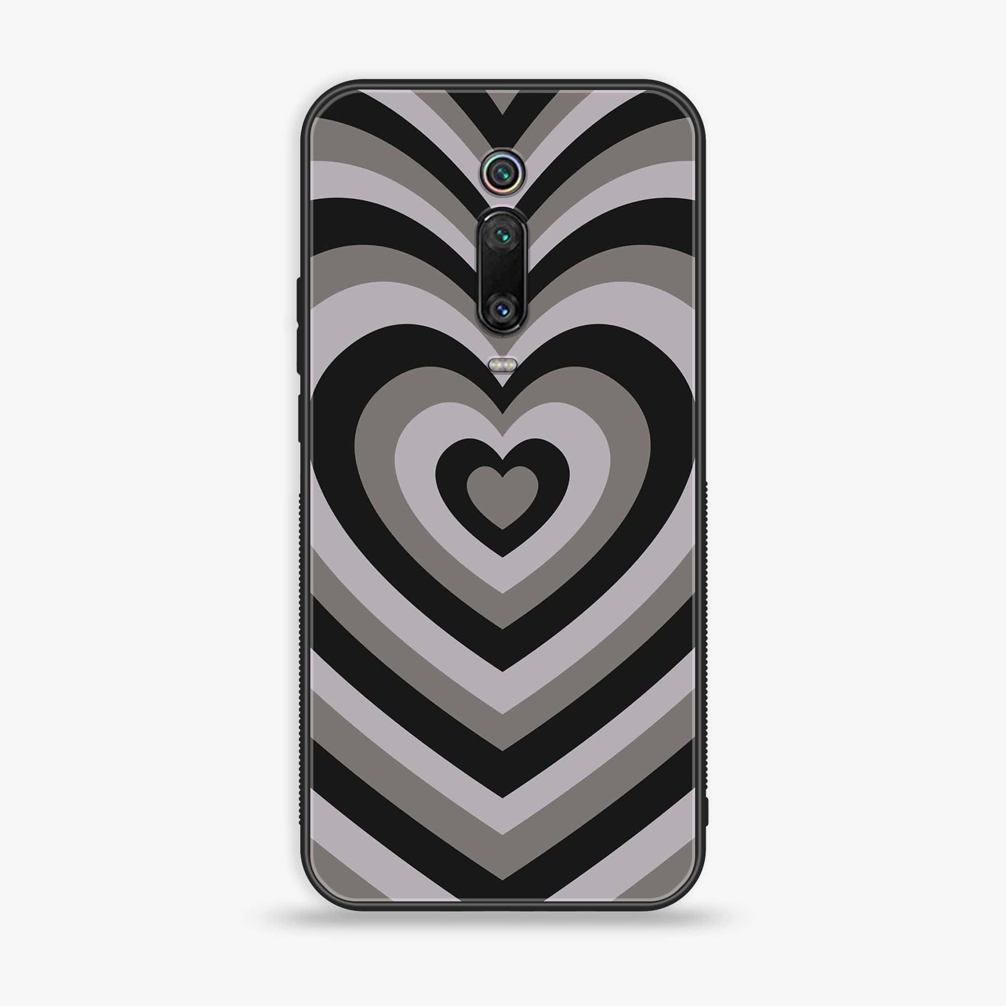 Xiaomi Mi 9T - Heart Beat Series - Premium Printed Glass soft Bumper shock Proof Case
