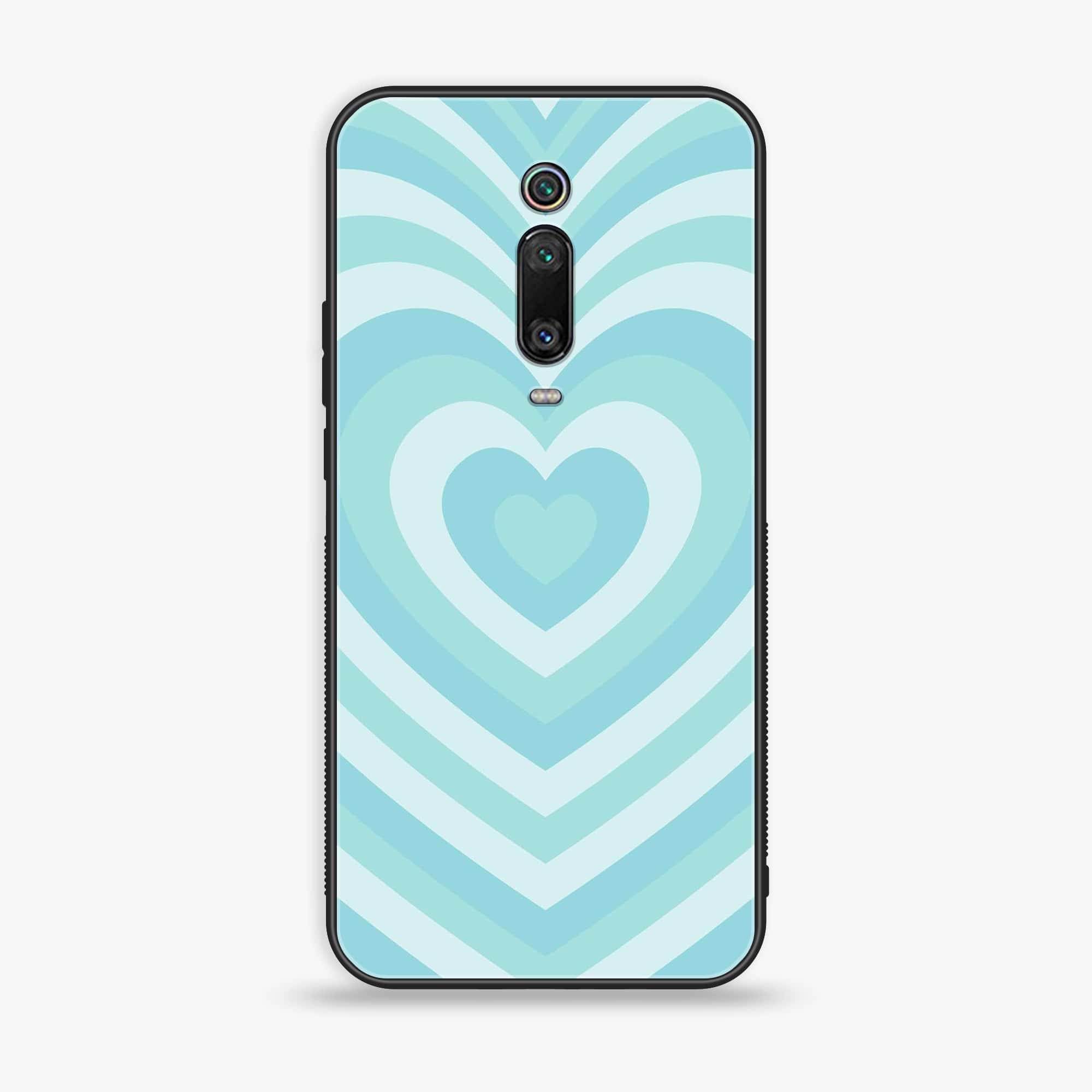 Xiaomi Mi 9T - Heart Beat Series - Premium Printed Glass soft Bumper shock Proof Case
