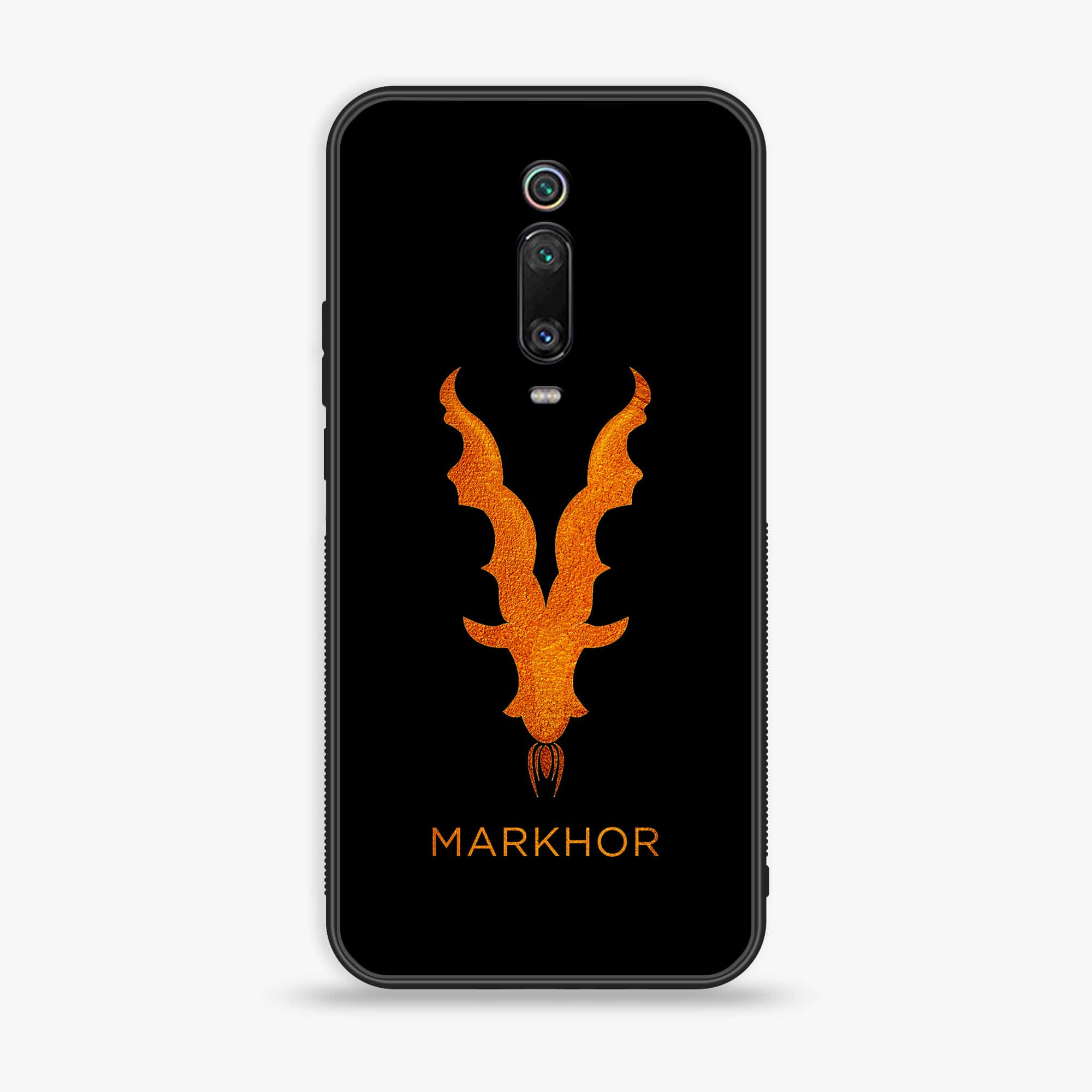 Xiaomi Mi 9T - Markhor Series - Premium Printed Glass soft Bumper shock Proof Case