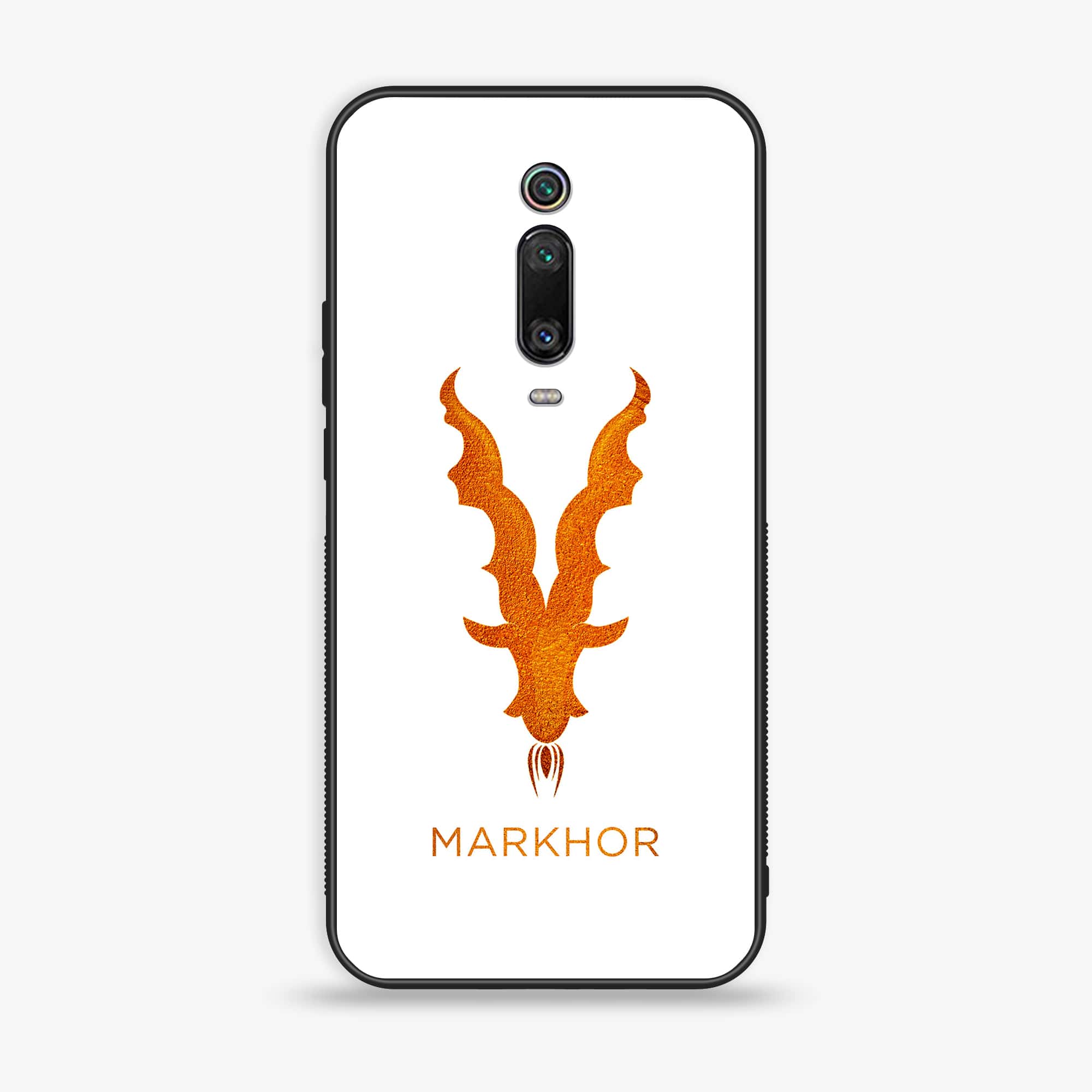 Xiaomi Mi 9T - Markhor Series - Premium Printed Glass soft Bumper shock Proof Case