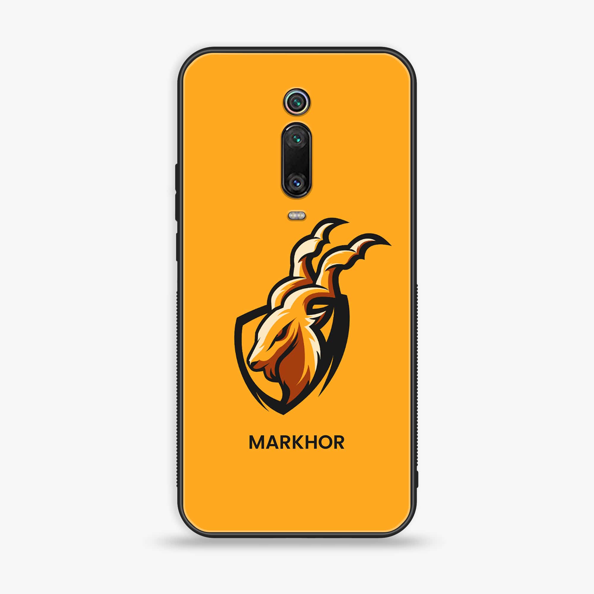 Xiaomi Mi 9T - Markhor Series - Premium Printed Glass soft Bumper shock Proof Case