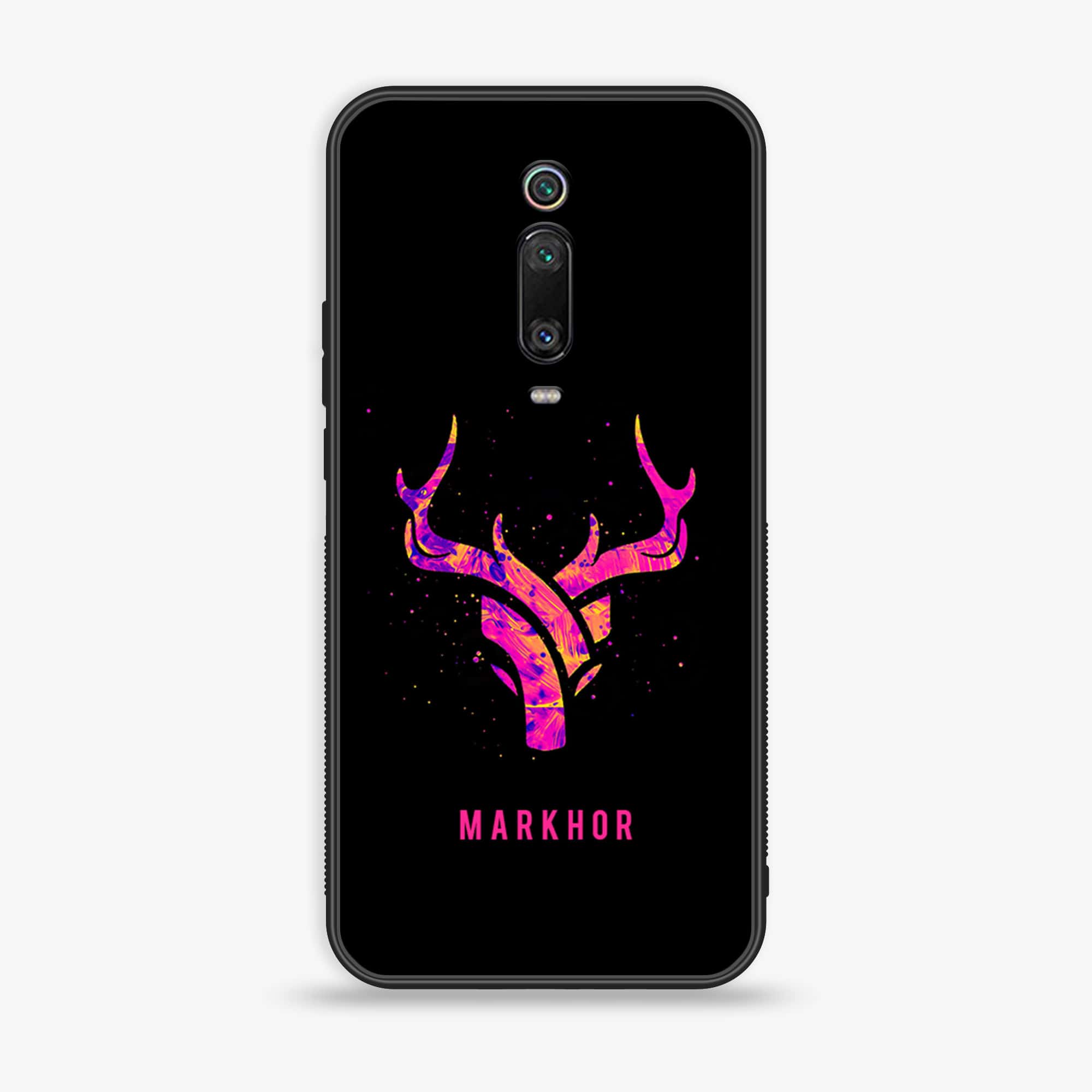 Xiaomi Mi 9T - Markhor Series - Premium Printed Glass soft Bumper shock Proof Case