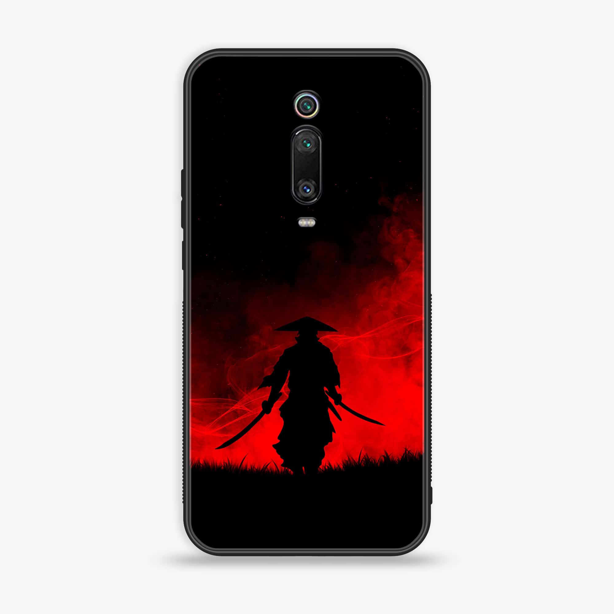 Xiaomi Mi 9T - Ninja Series - Premium Printed Glass soft Bumper shock Proof Case
