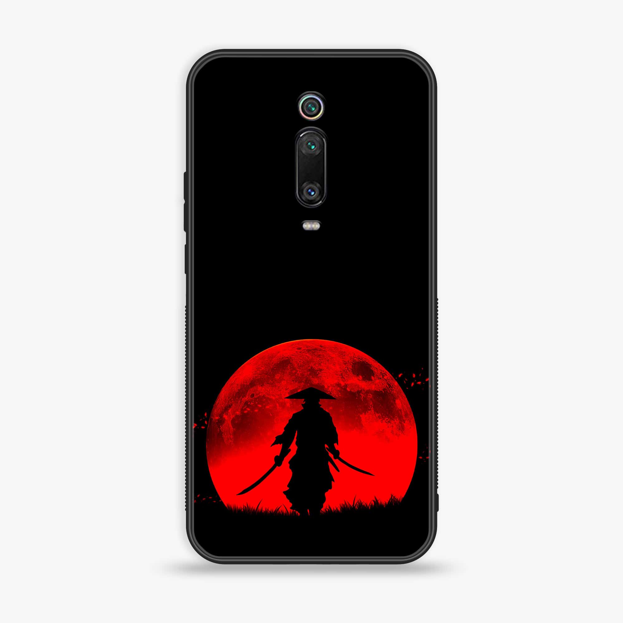 Xiaomi Mi 9T - Ninja Series - Premium Printed Glass soft Bumper shock Proof Case