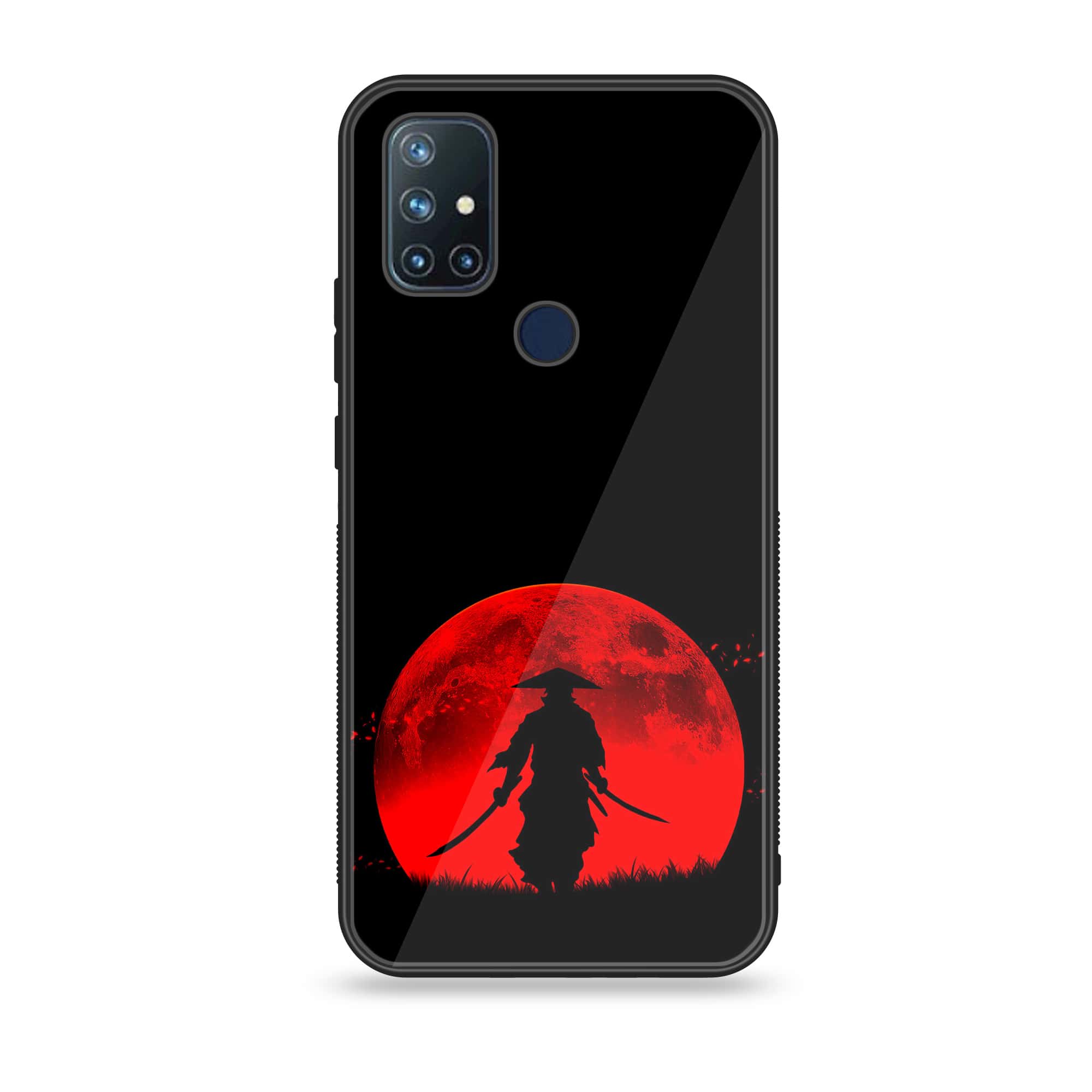 OnePlus Nord N10- Ninja Series - Premium Printed Glass soft Bumper shock Proof Case