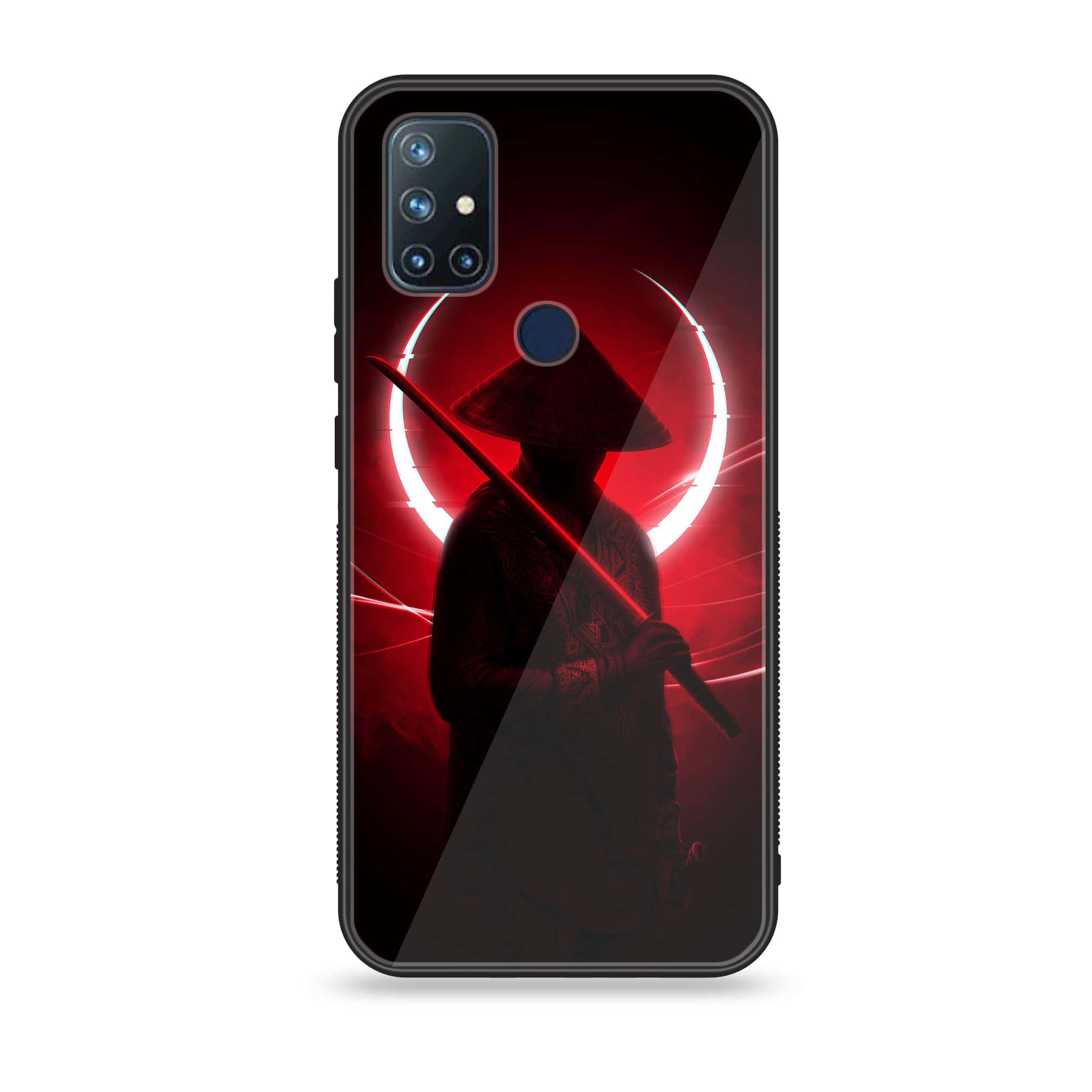 OnePlus Nord N10- Ninja Series - Premium Printed Glass soft Bumper shock Proof Case