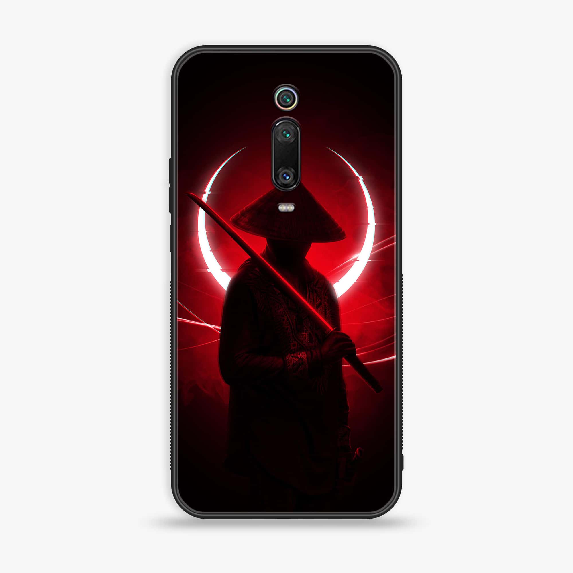 Xiaomi Mi 9T - Ninja Series - Premium Printed Glass soft Bumper shock Proof Case