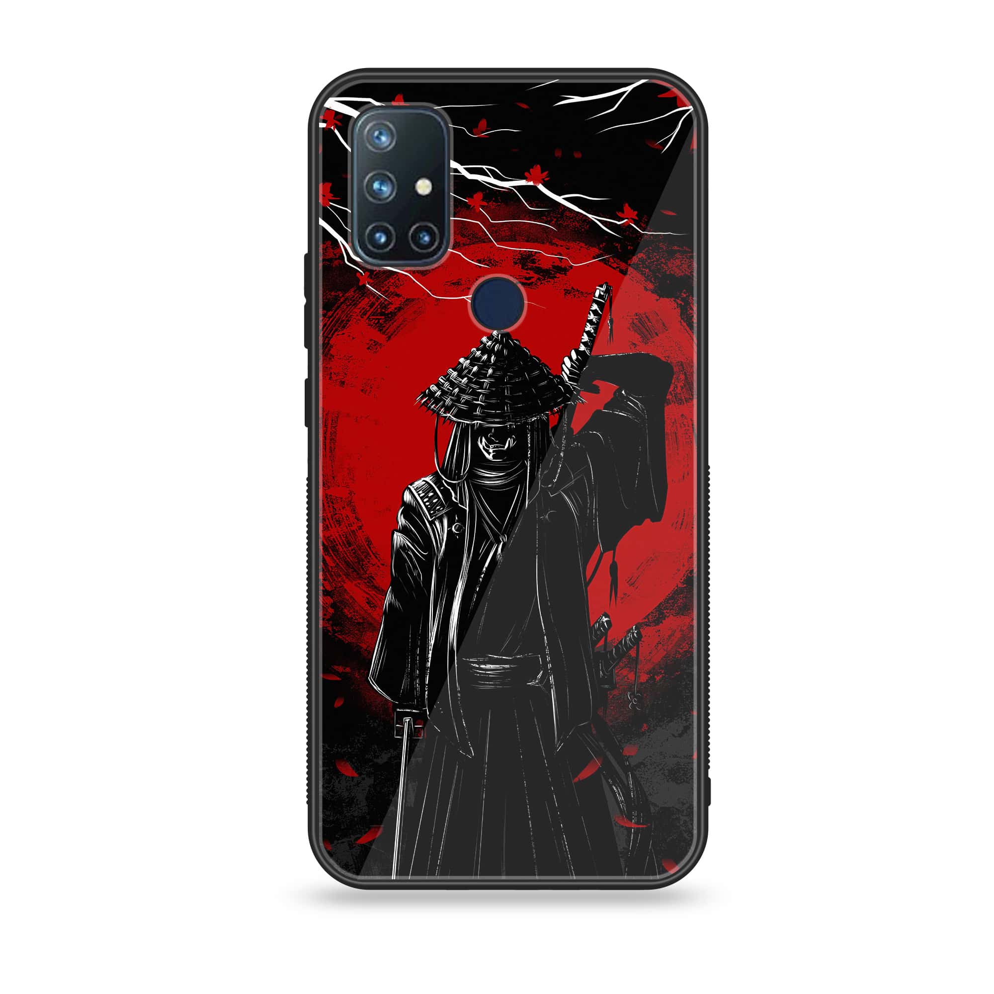 OnePlus Nord N10- Ninja Design 6 - Premium Metal Printed soft Bumper Shock Proof Case CS-14585