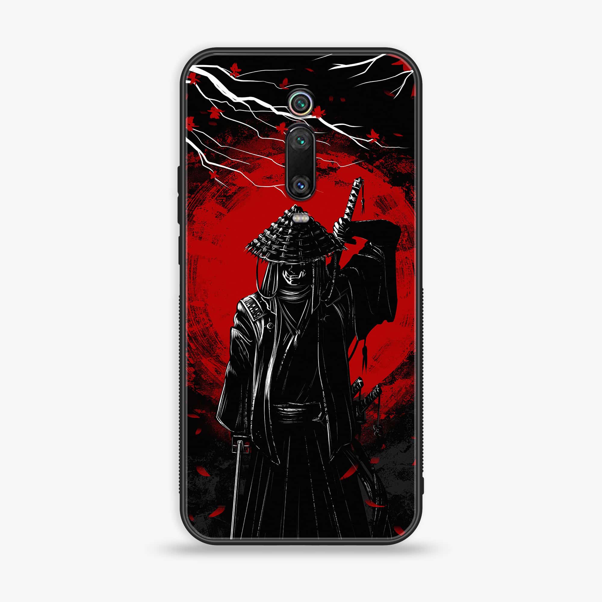 Xiaomi Mi 9T - Ninja Series - Premium Printed Glass soft Bumper shock Proof Case