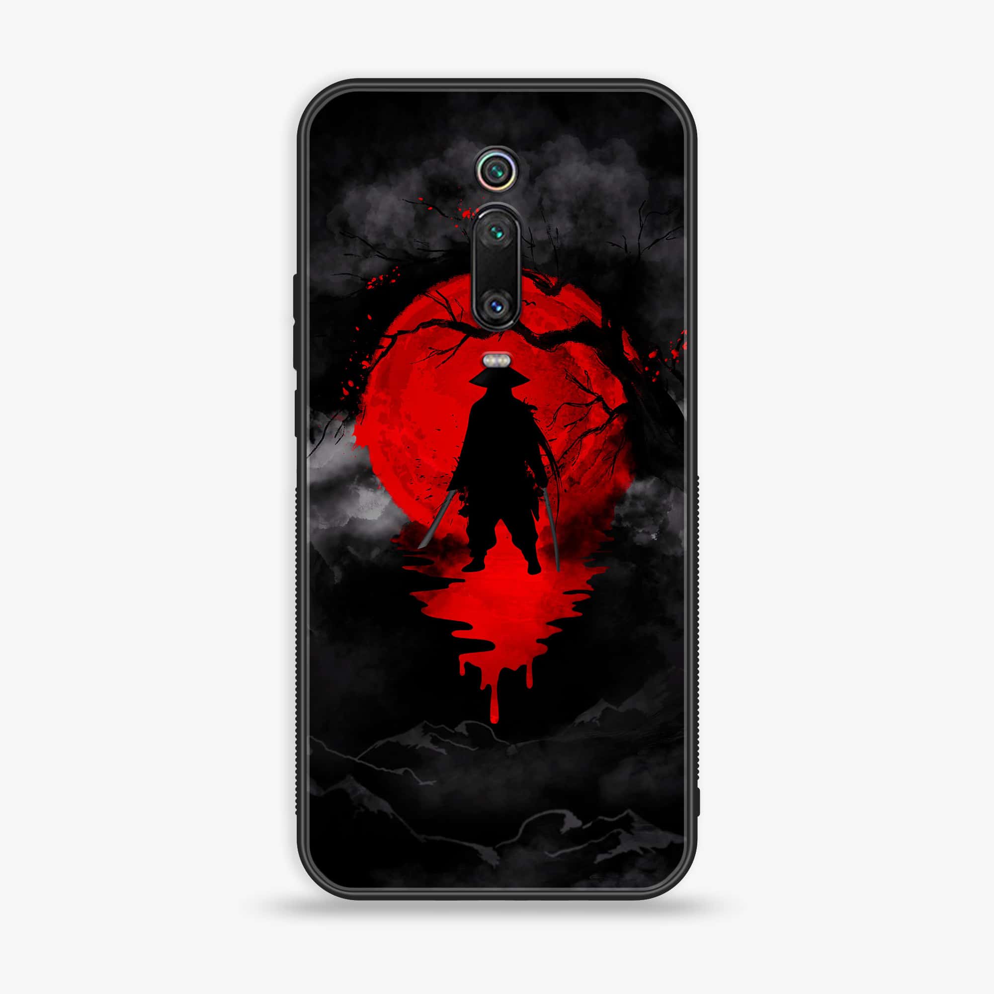 Xiaomi Mi 9T - Ninja Series - Premium Printed Glass soft Bumper shock Proof Case