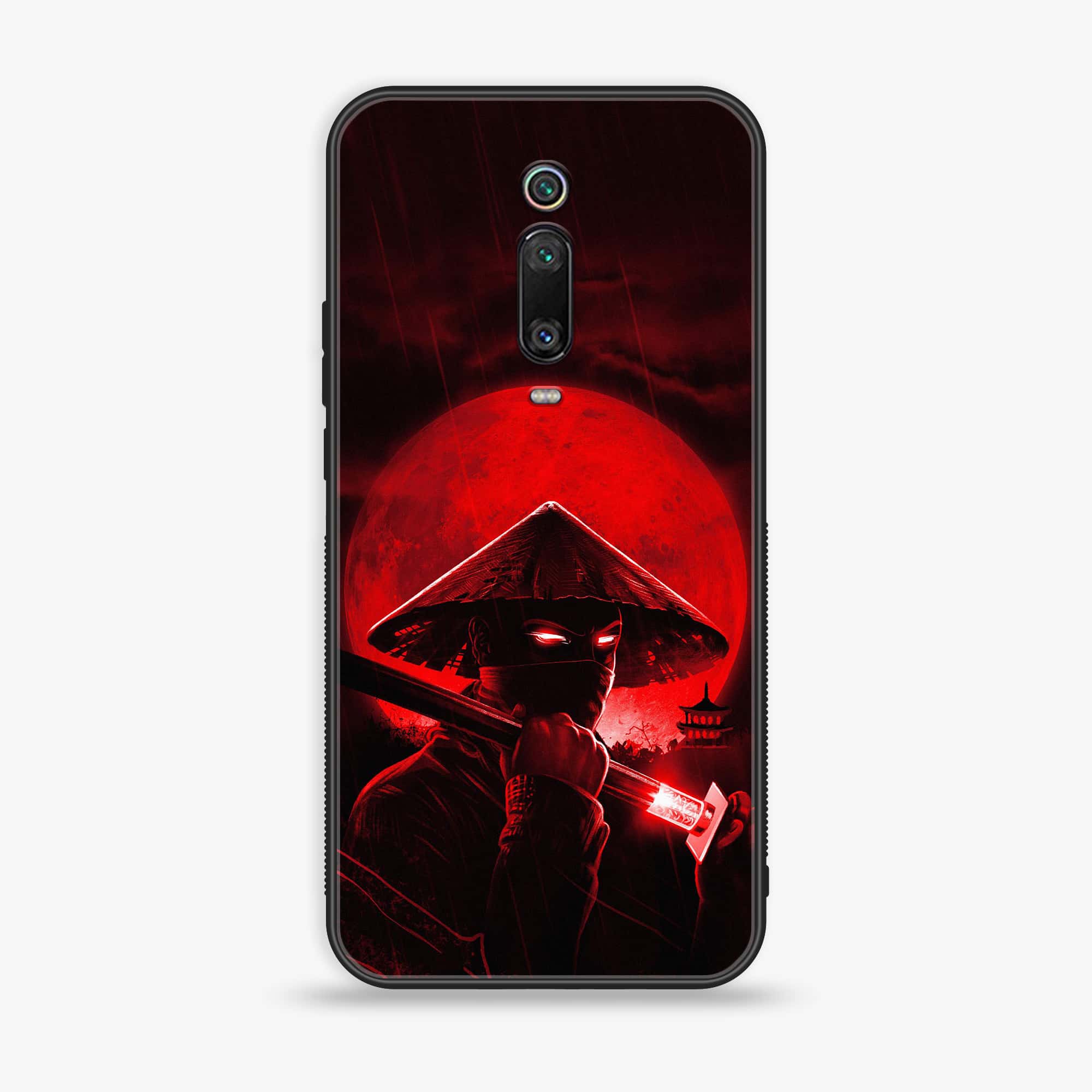 Xiaomi Mi 9T - Ninja Series - Premium Printed Glass soft Bumper shock Proof Case