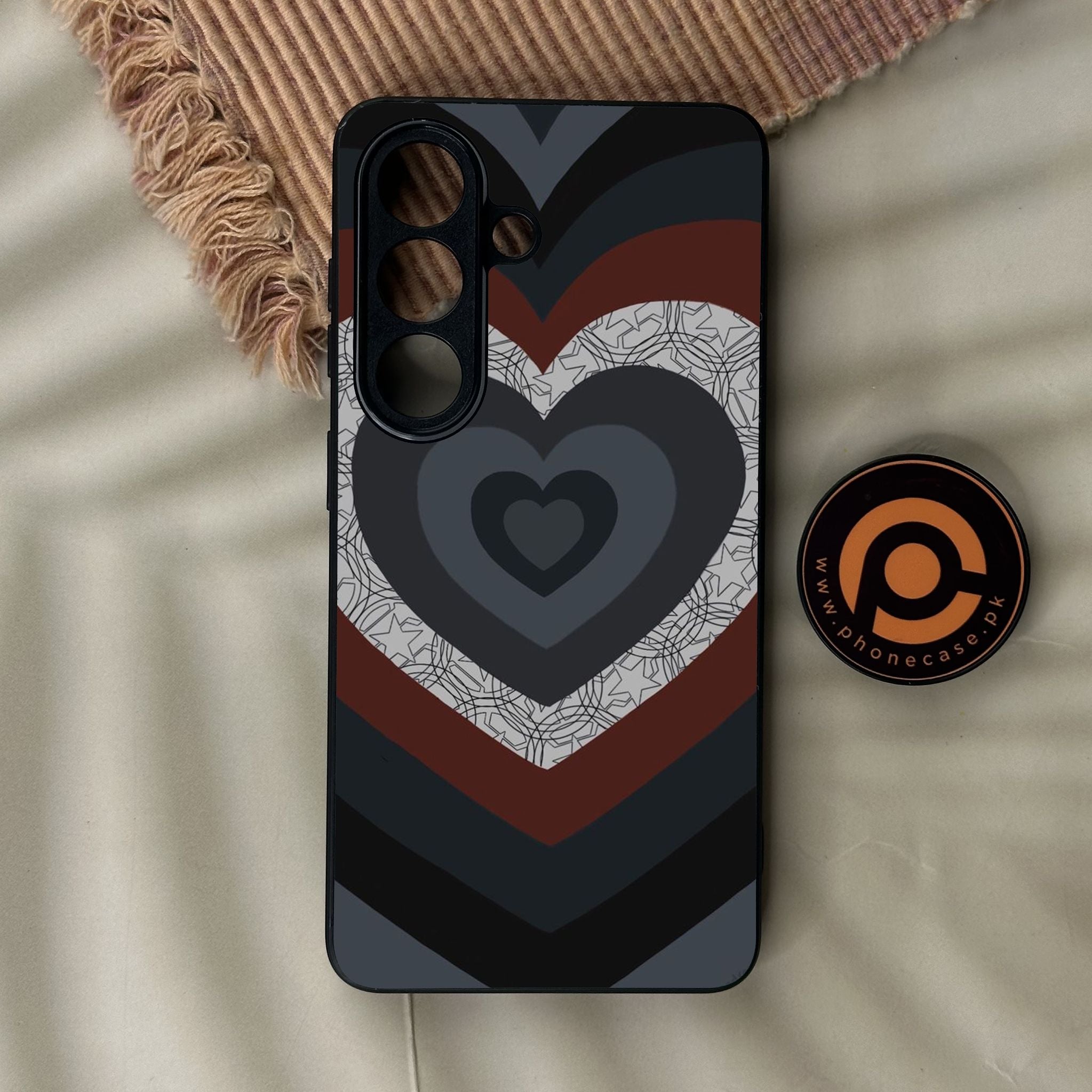 Galaxy S26 - Heart 2.0 Design 7 - Premium Metal Printed Soft Bumper Shock Proof Case