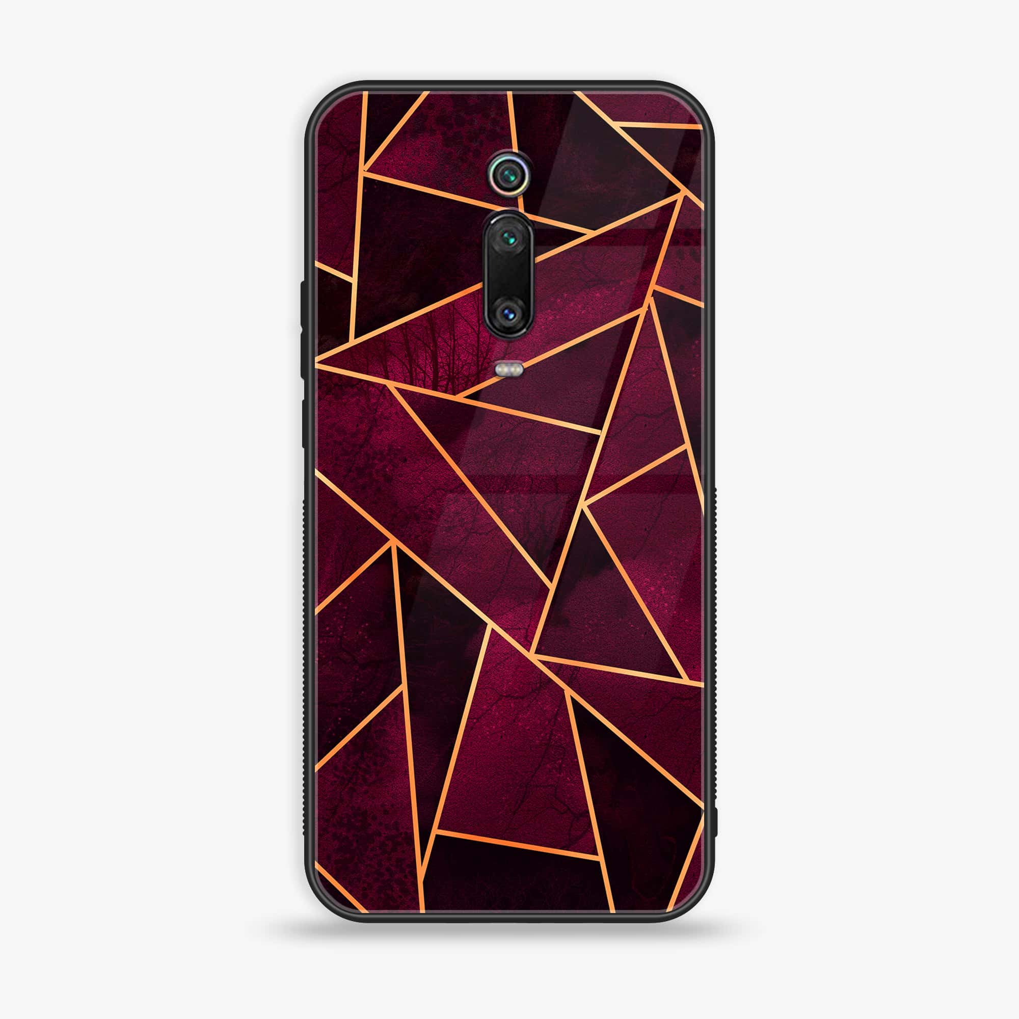 Xiaomi Mi 9T Pro - Geometric Marble Series - Premium Printed Glass soft Bumper shock Proof Case