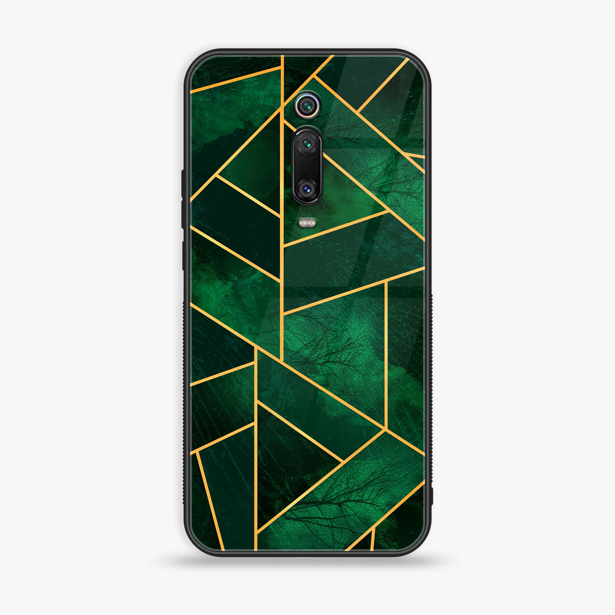Xiaomi Mi 9T Pro - Geometric Marble Series - Premium Printed Glass soft Bumper shock Proof Case