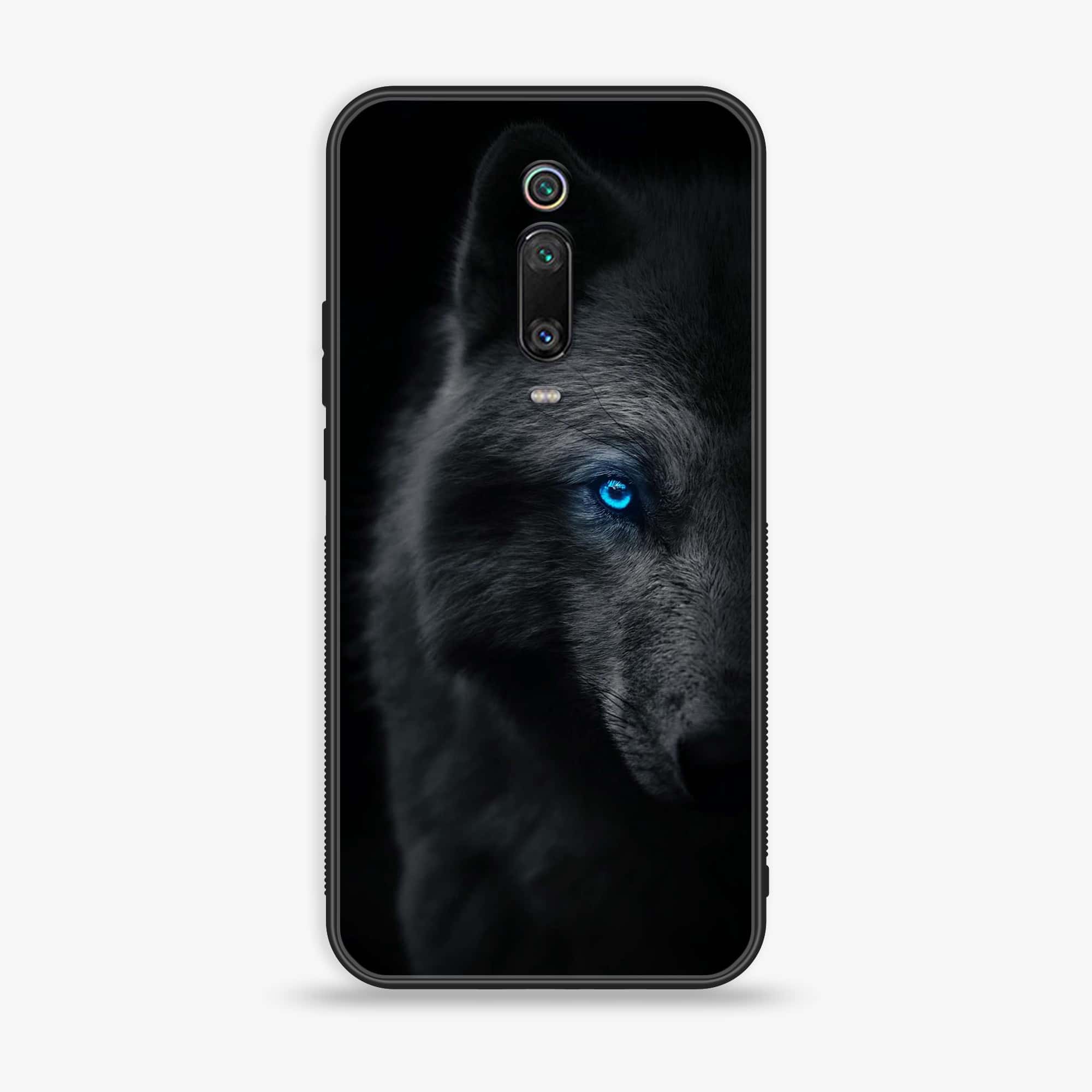 Xiaomi Mi 9T - Wolf Series - Premium Printed Glass soft Bumper shock Proof Case