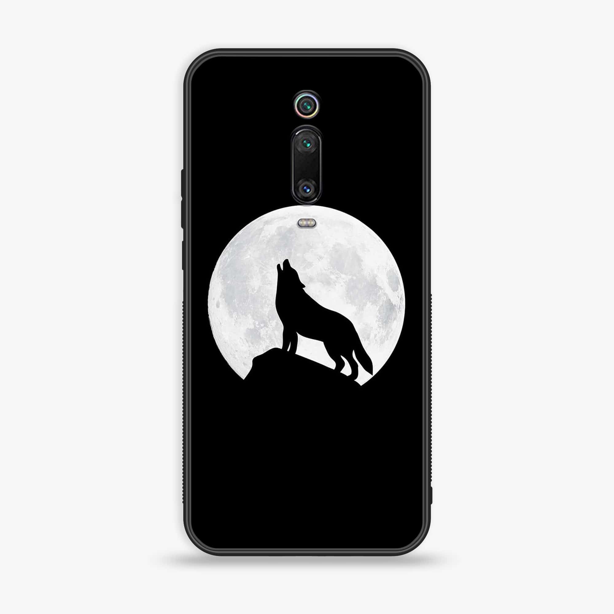 Xiaomi Mi 9T - Wolf Series - Premium Printed Glass soft Bumper shock Proof Case