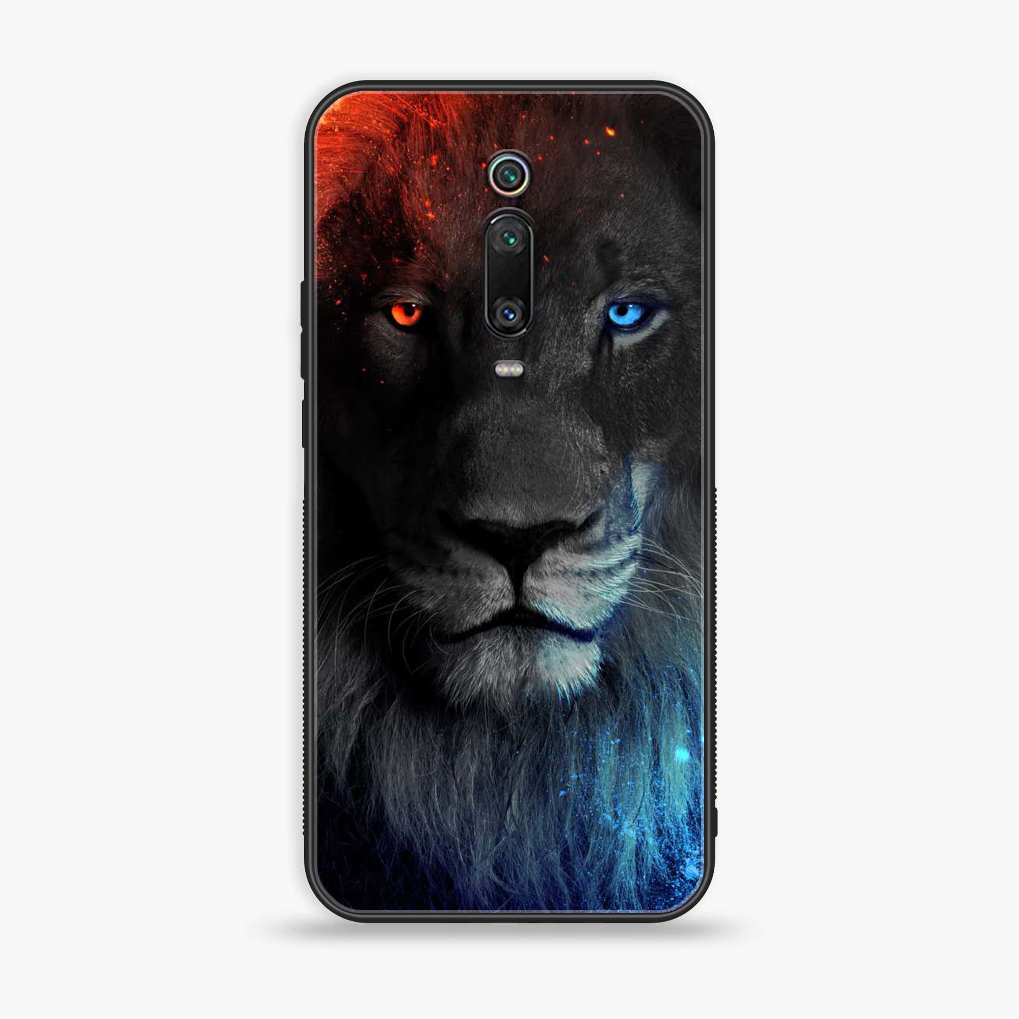 Xiaomi Mi 9T Pro - Tiger Art Series - Premium Printed Glass soft Bumper shock Proof Case