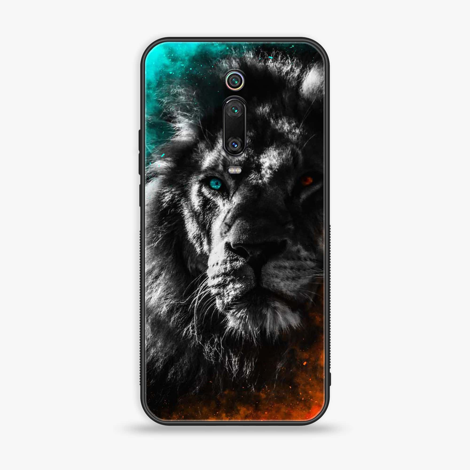 Xiaomi Mi 9T Pro - Tiger Art Series - Premium Printed Glass soft Bumper shock Proof Case
