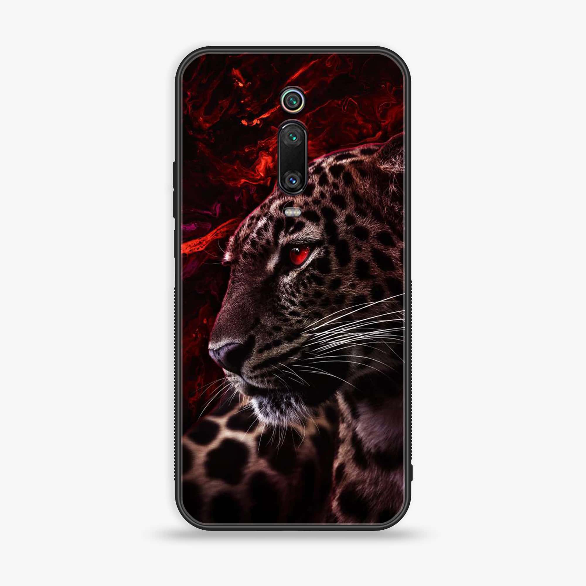 Xiaomi Mi 9T Pro - Tiger Art Series - Premium Printed Glass soft Bumper shock Proof Case