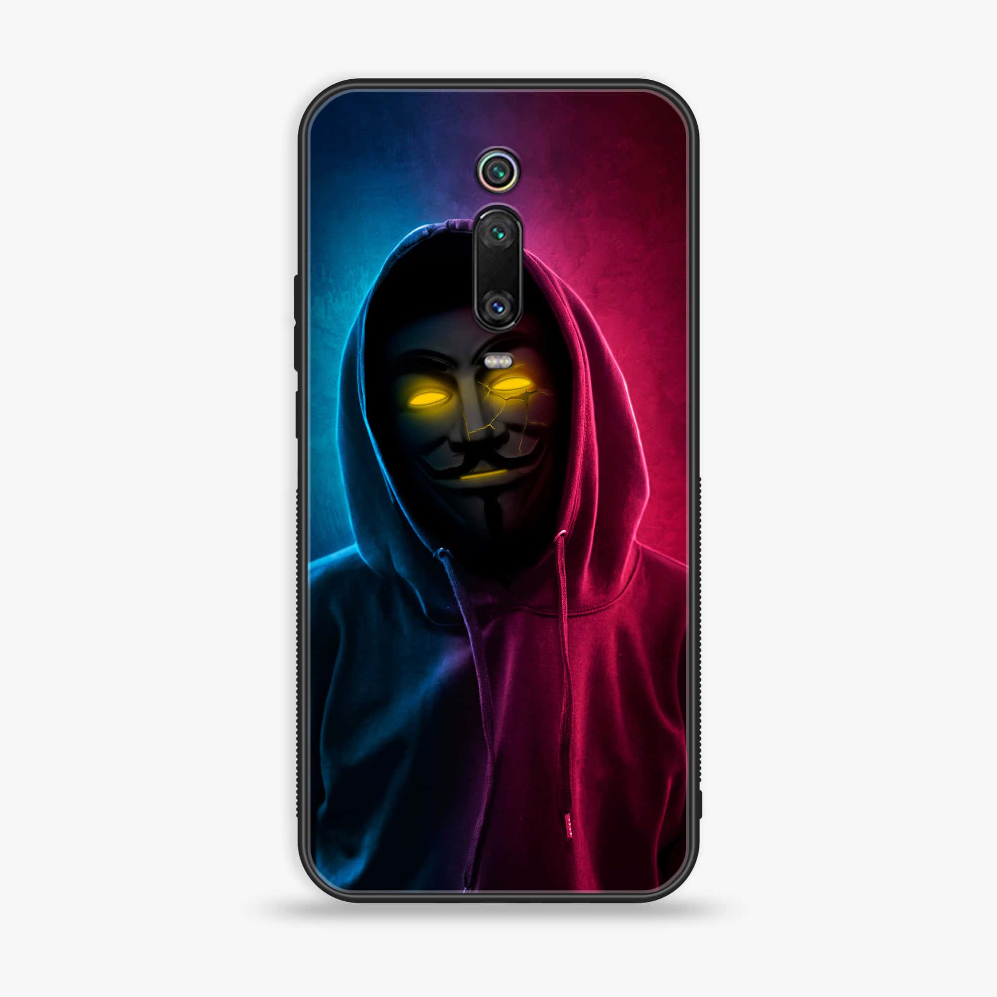 Xiaomi Mi 9T - Anonymous Series 2.0 - Premium Printed Glass soft Bumper shock Proof Case