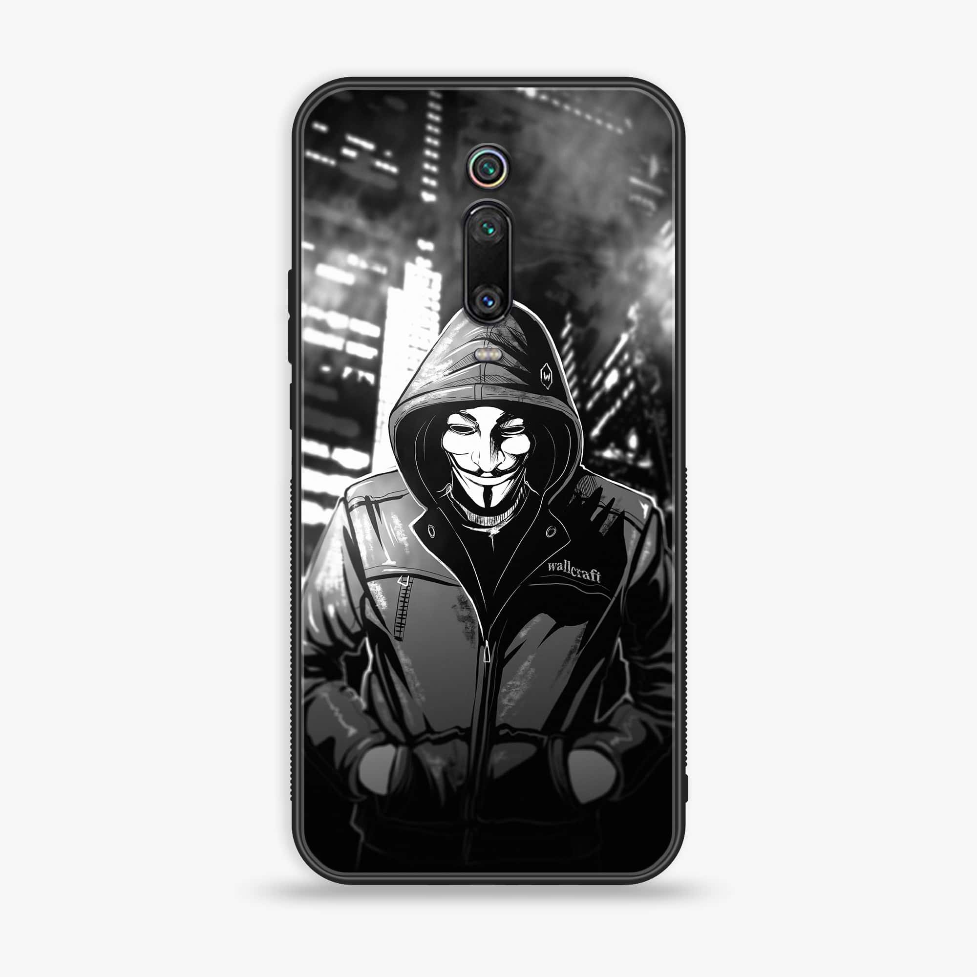 Xiaomi Mi 9T - Anonymous Series 2.0 - Premium Printed Glass soft Bumper shock Proof Case