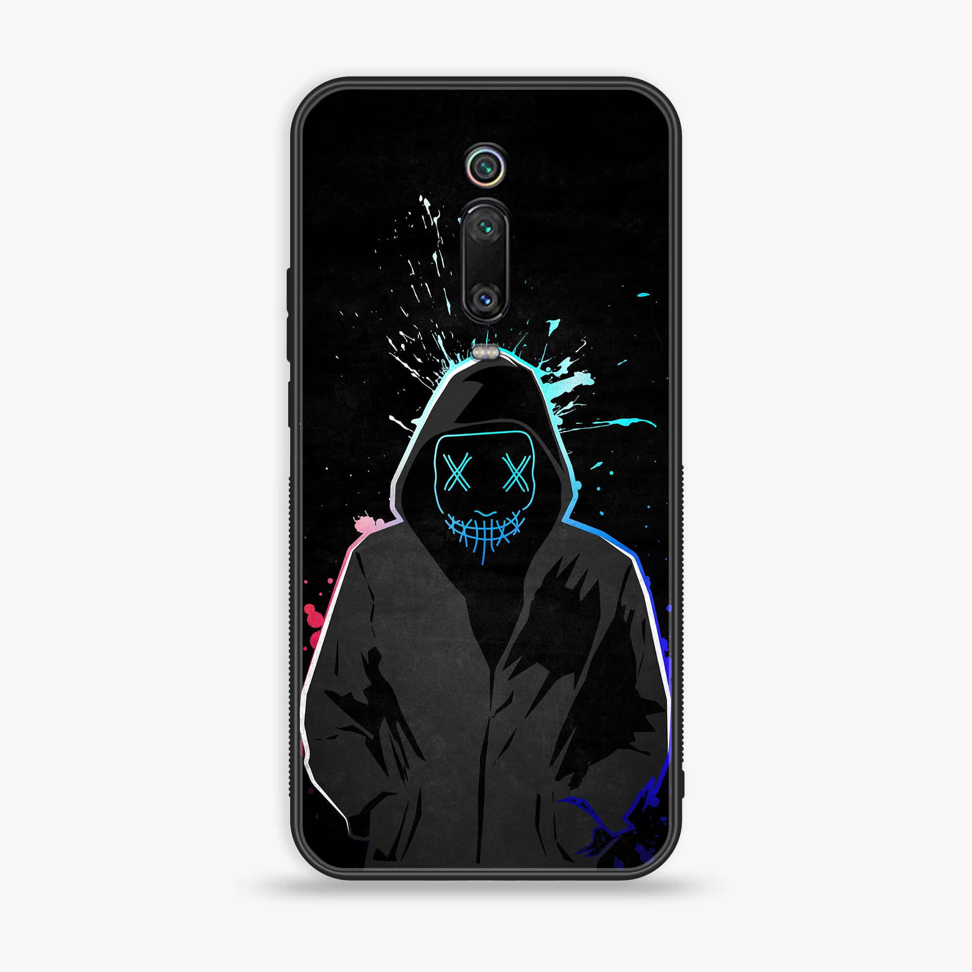 Xiaomi Mi 9T - Anonymous Series 2.0 - Premium Printed Glass soft Bumper shock Proof Case