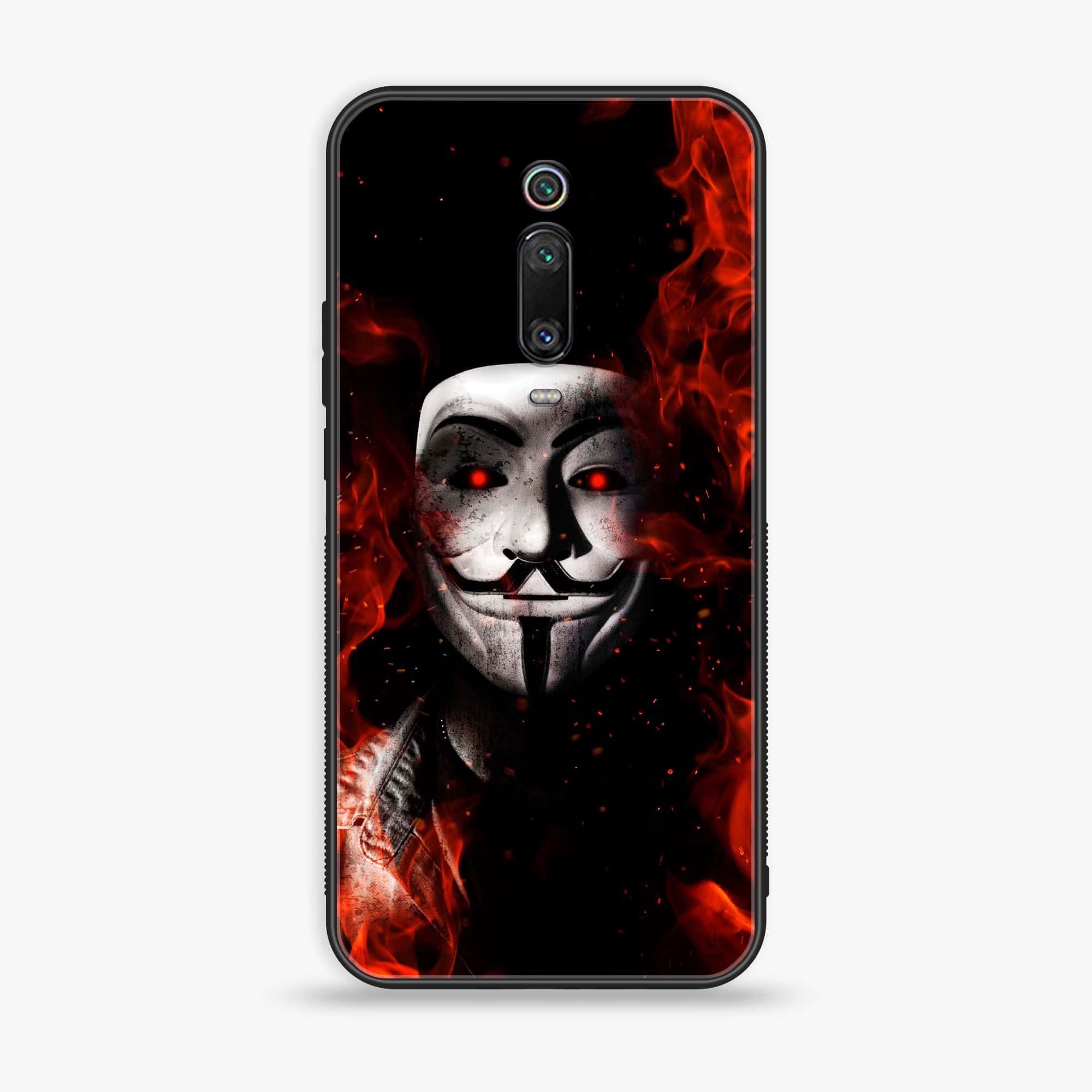 Xiaomi Mi 9T - Anonymous Series 2.0 - Premium Printed Glass soft Bumper shock Proof Case
