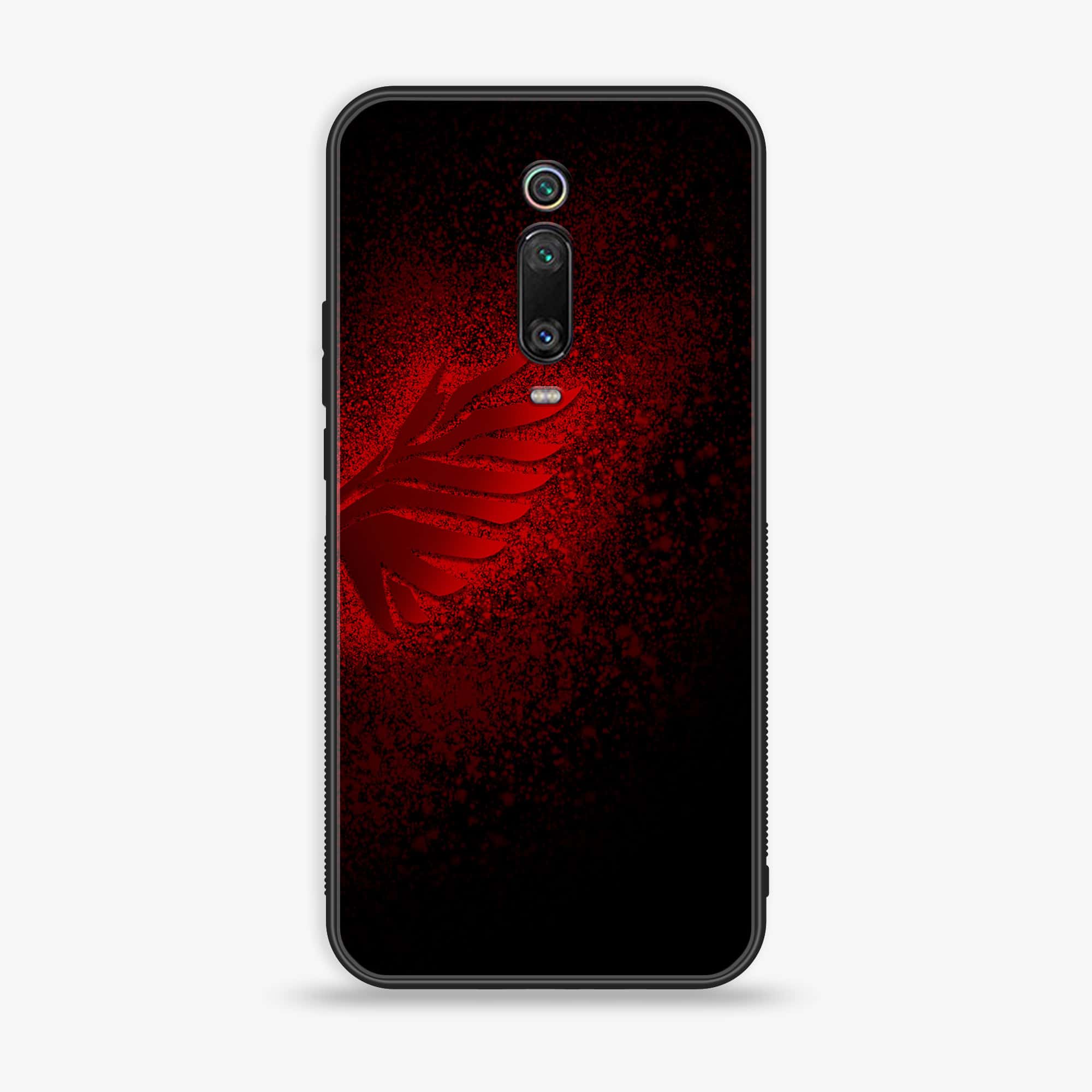 Xiaomi Mi 9T Pro - Angel Wings 2.0 Series - Premium Printed Glass soft Bumper shock Proof Case