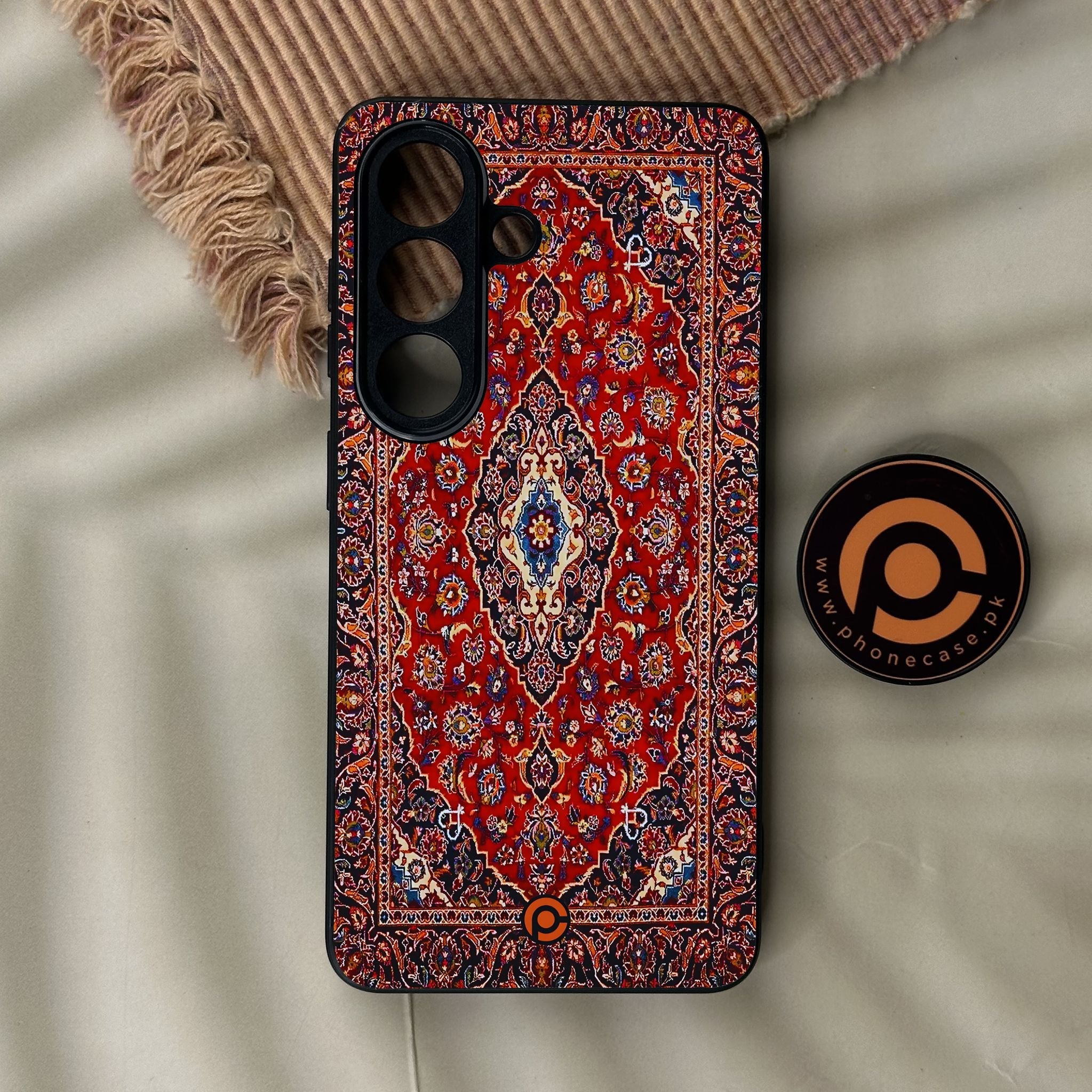 Galaxy S26 - Persian Rug Design 2 - Premium Metal Printed Soft Bumper Shock Proof Case