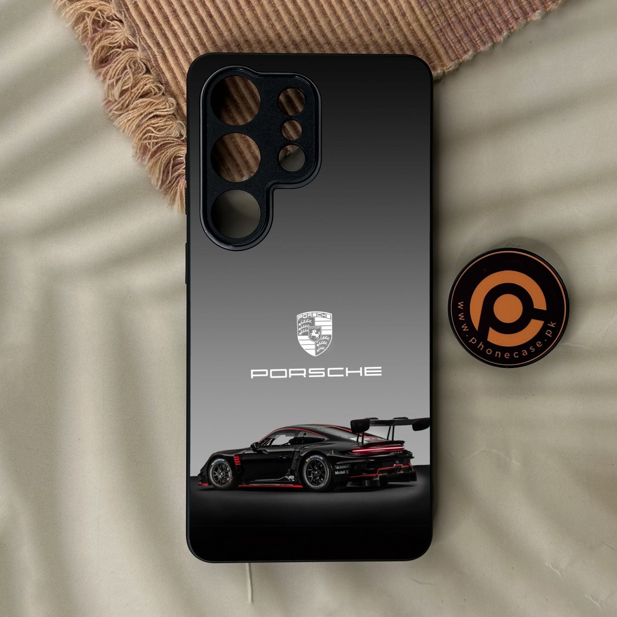 Galaxy S26 Ultra - Shadow Racer - Premium Metal Printed Soft Bumper Shock Proof Case CS-45965