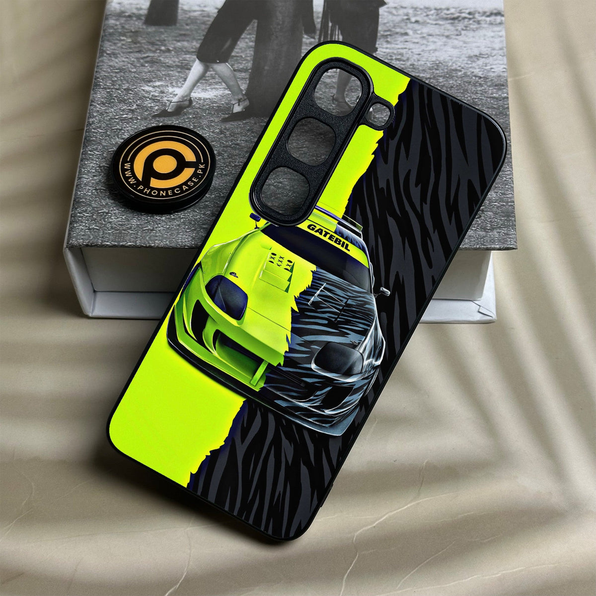 Infinix Hot 70 Pro - Racing Series 2.0 Design 3 - Premium Metal Printed Soft Bumper Shock Proof Case