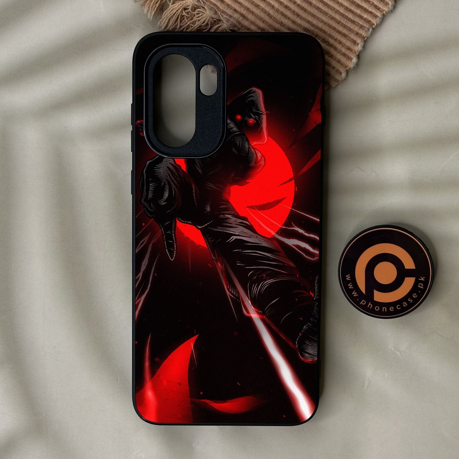 OnePlus Ace 6 - Ninja Design 9 - Premium Metal Printed Soft Bumper Shock Proof Case
