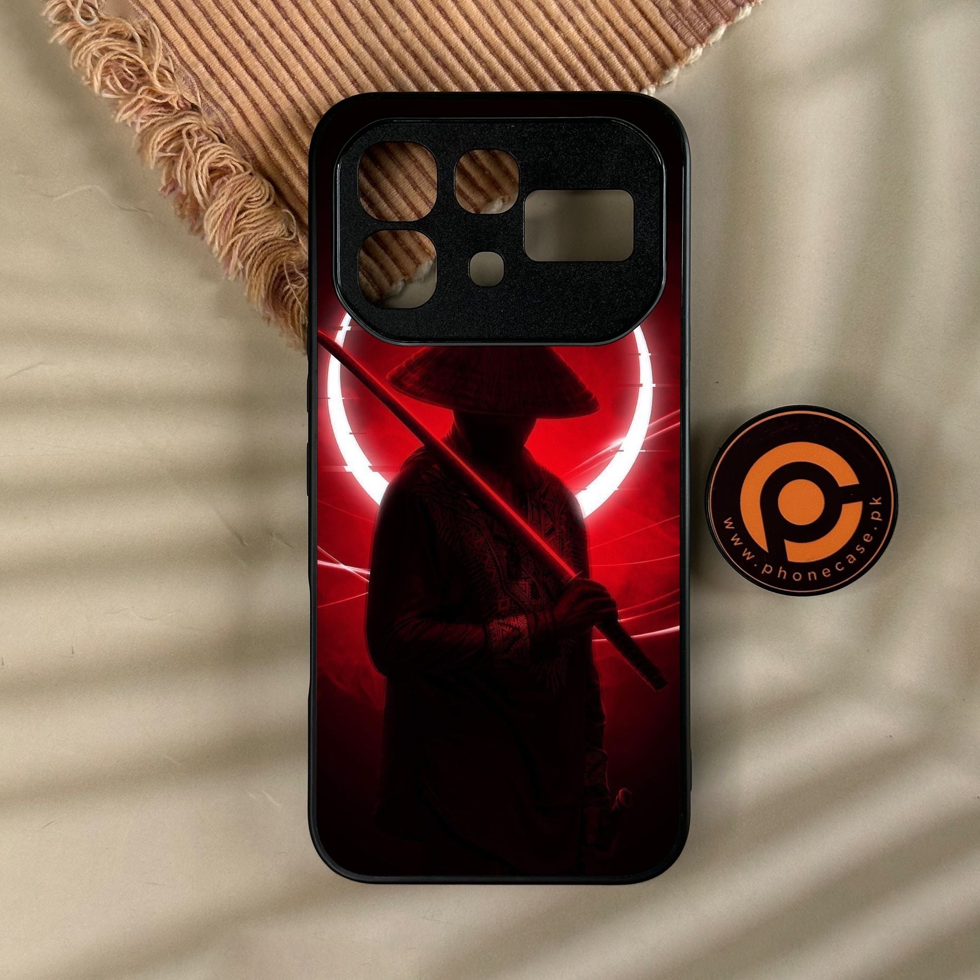 Infinix Note 60 - Ninja Design 7 - Premium Metal Printed Soft Bumper Shock Proof Case