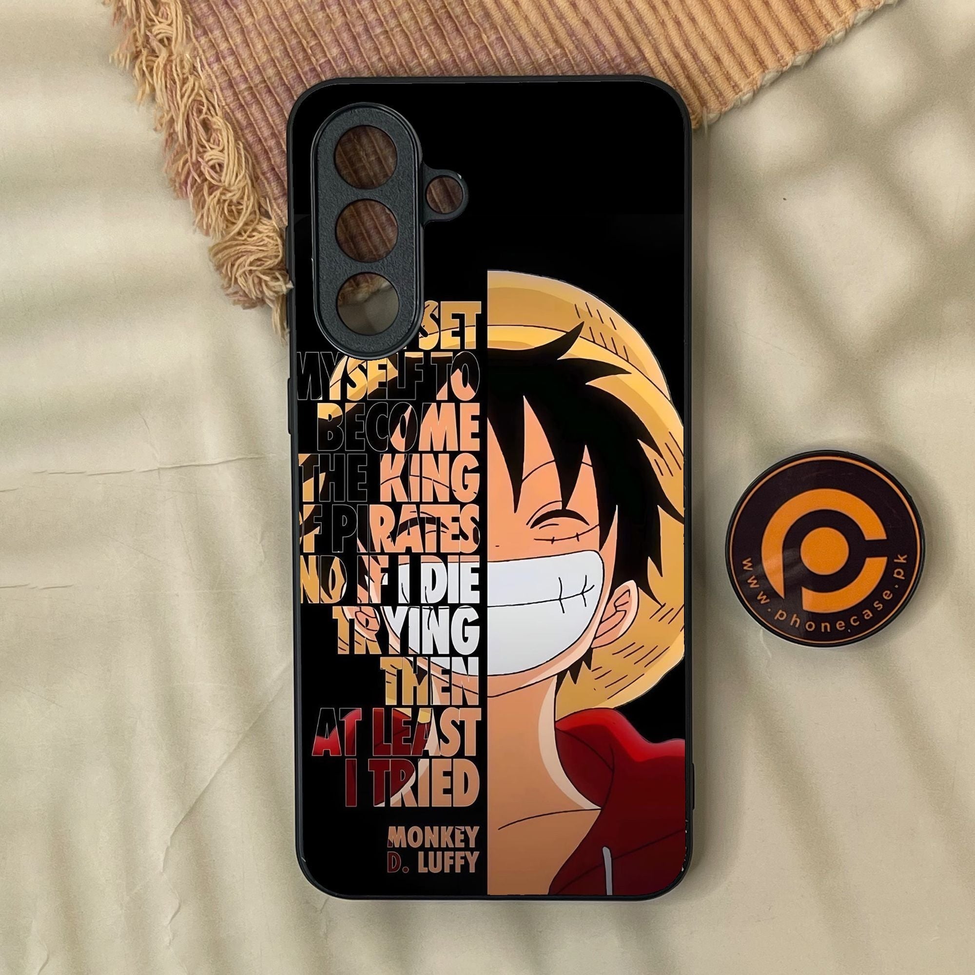 Samsung Galaxy A37 - Anime - Premium Metal Printed Soft Bumper Shock Proof Case