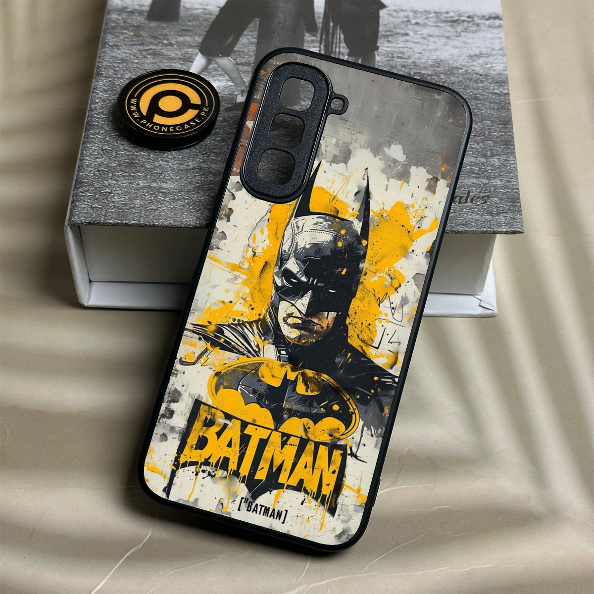 Infinix Hot 70 - Urban Knight - Premium Metal Printed Soft Bumper Shock Proof Case