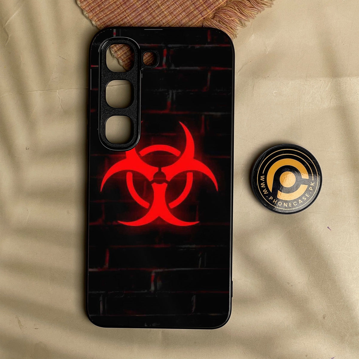 Infinix Hot 70 Pro - Biohazard Design 6 - Premium Metal Printed Soft Bumper Shock Proof Case
