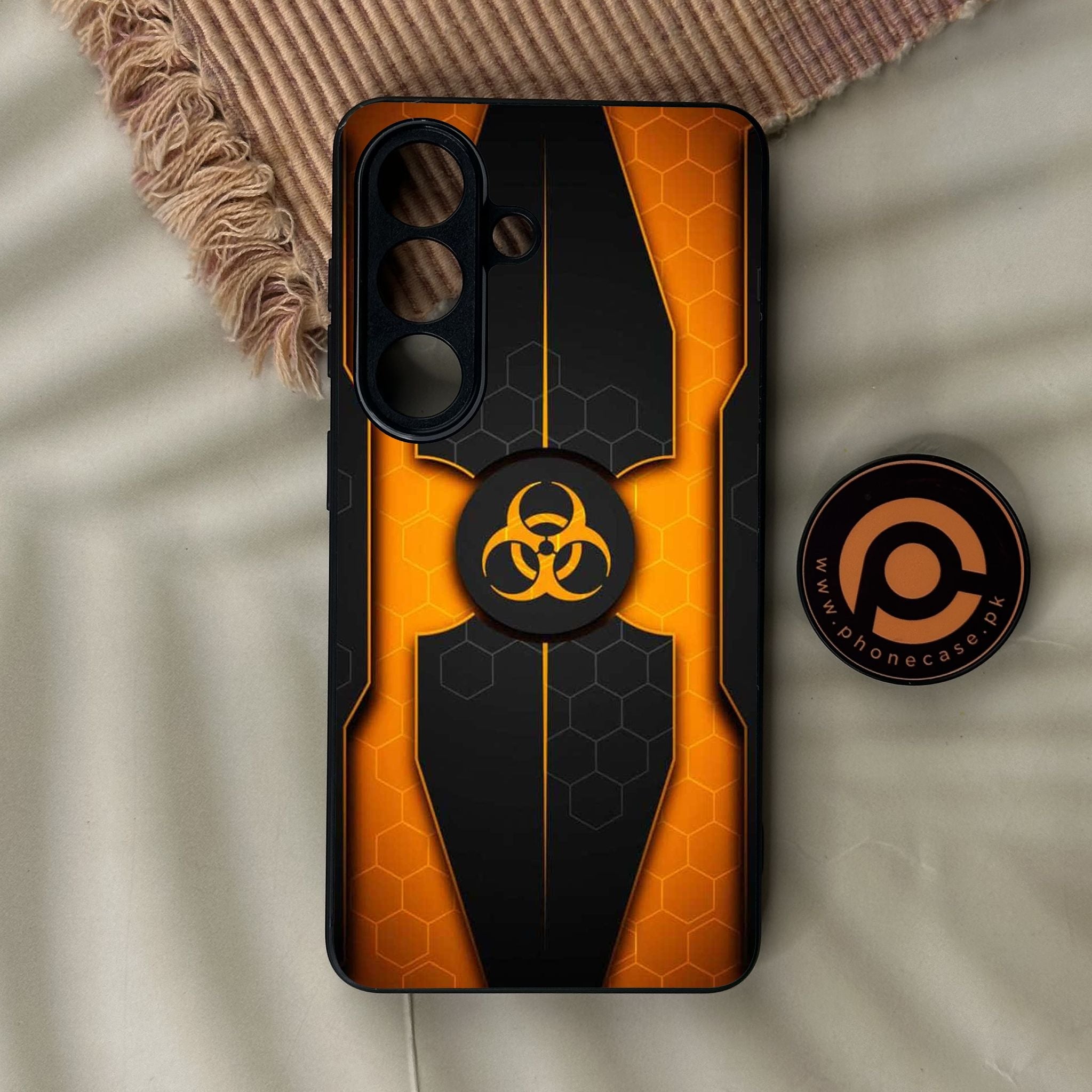 Galaxy S26 - Biohazard Design 2 - Premium Metal Printed Soft Bumper Shock Proof Case
